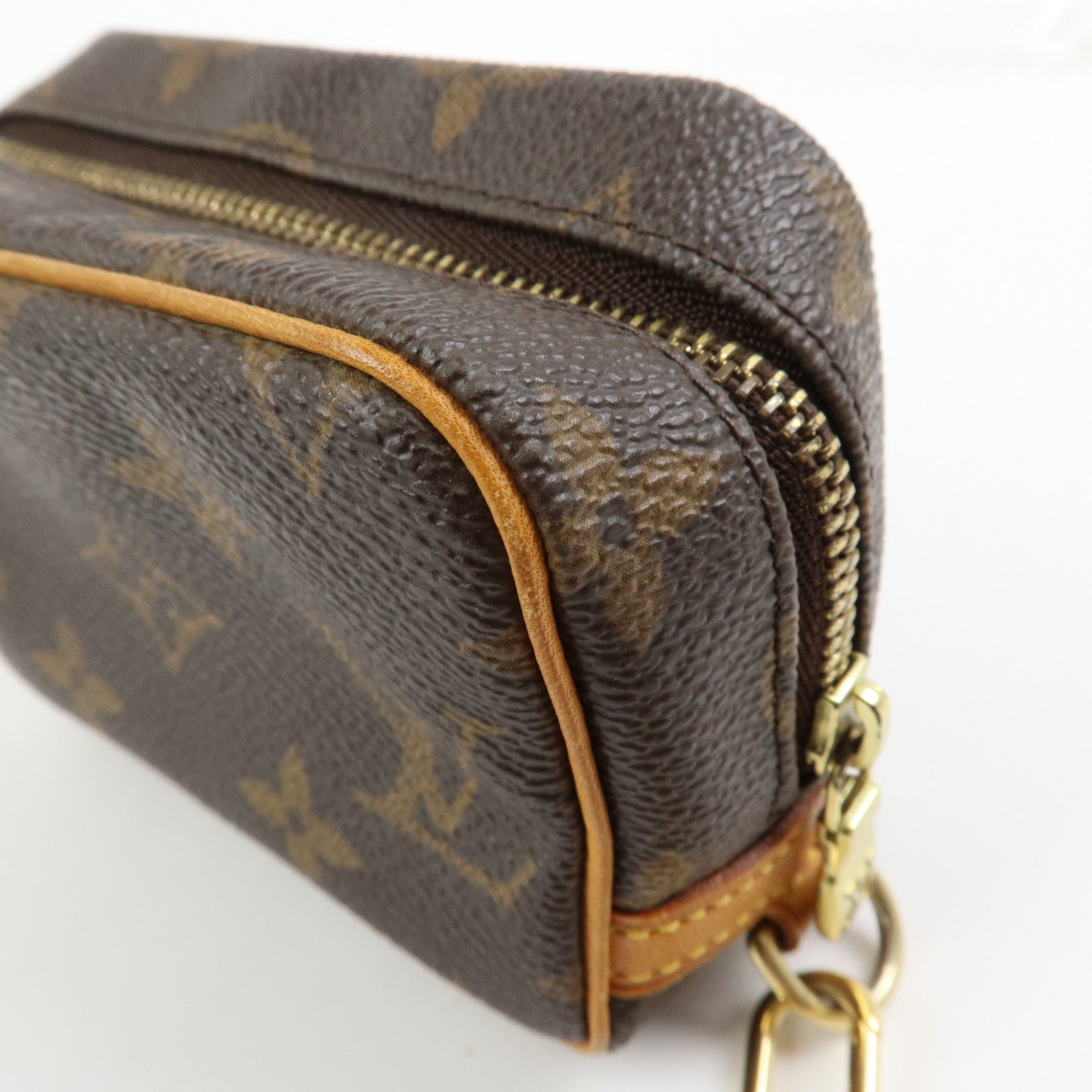 Louis Vuitton Monogram Trousses Wapity Mini Pouch Brown M58030