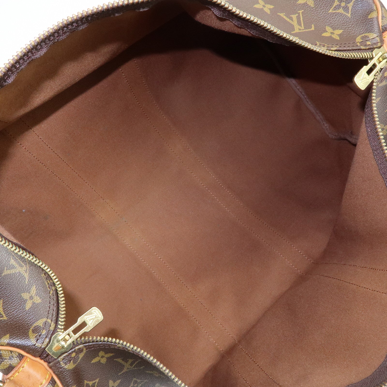 Louis Vuitton Monogram Keep All Bandouliere 50 Boston Bag M41416