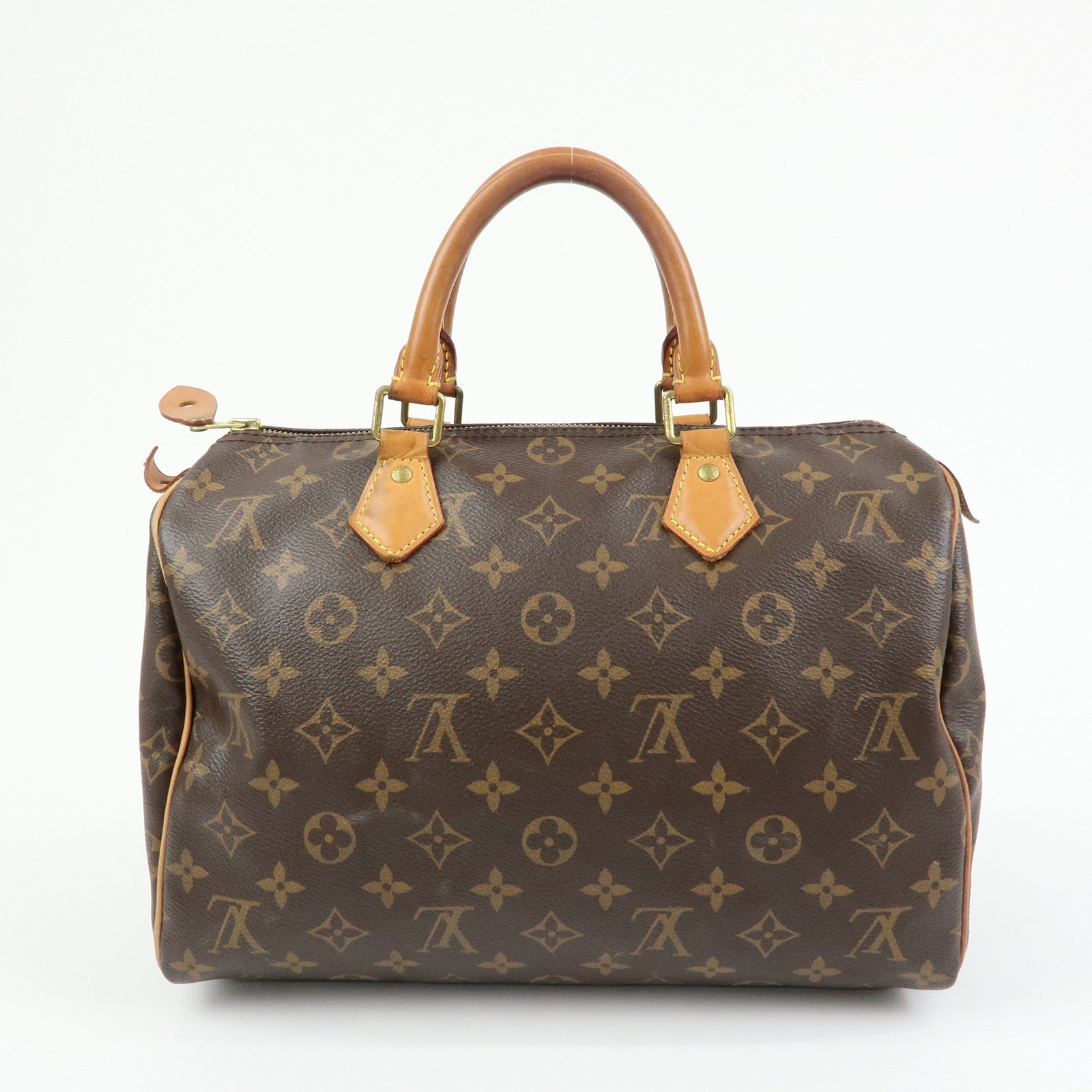 Louis Vuitton Monogram Speedy 30 Boston Bag Hand Bag Brown M41108