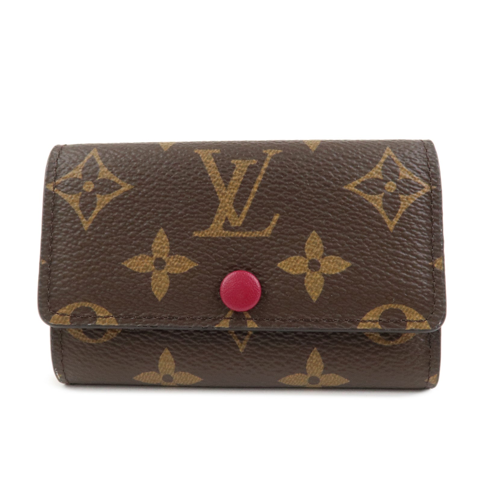 Louis Vuitton Monogram Multicles 6 Key Case Fuchsia M60701
