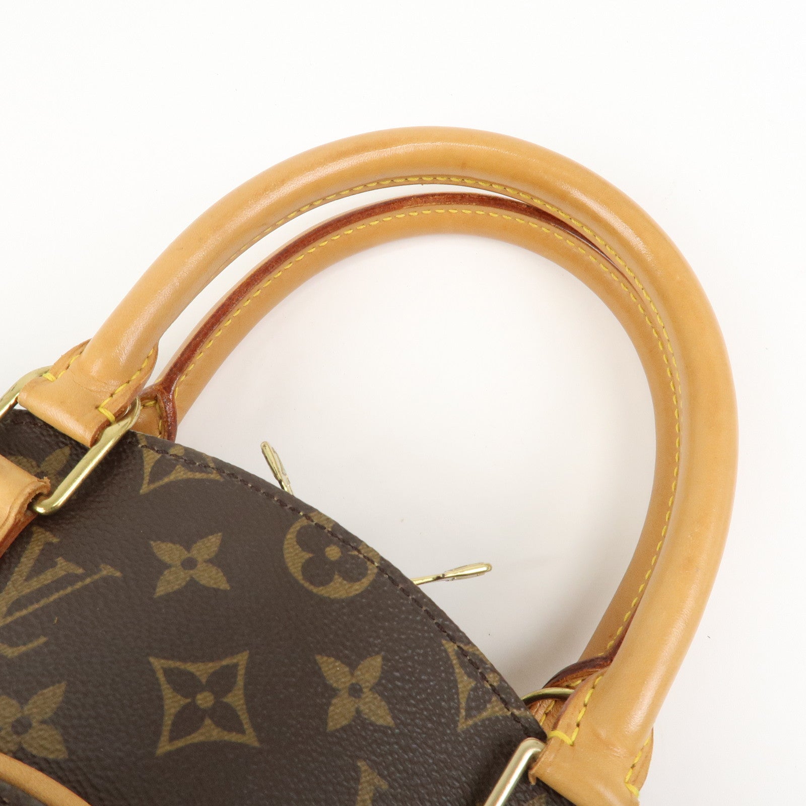Louis Vuitton Monogram Ellipse PM Hand Bag Brown M51127