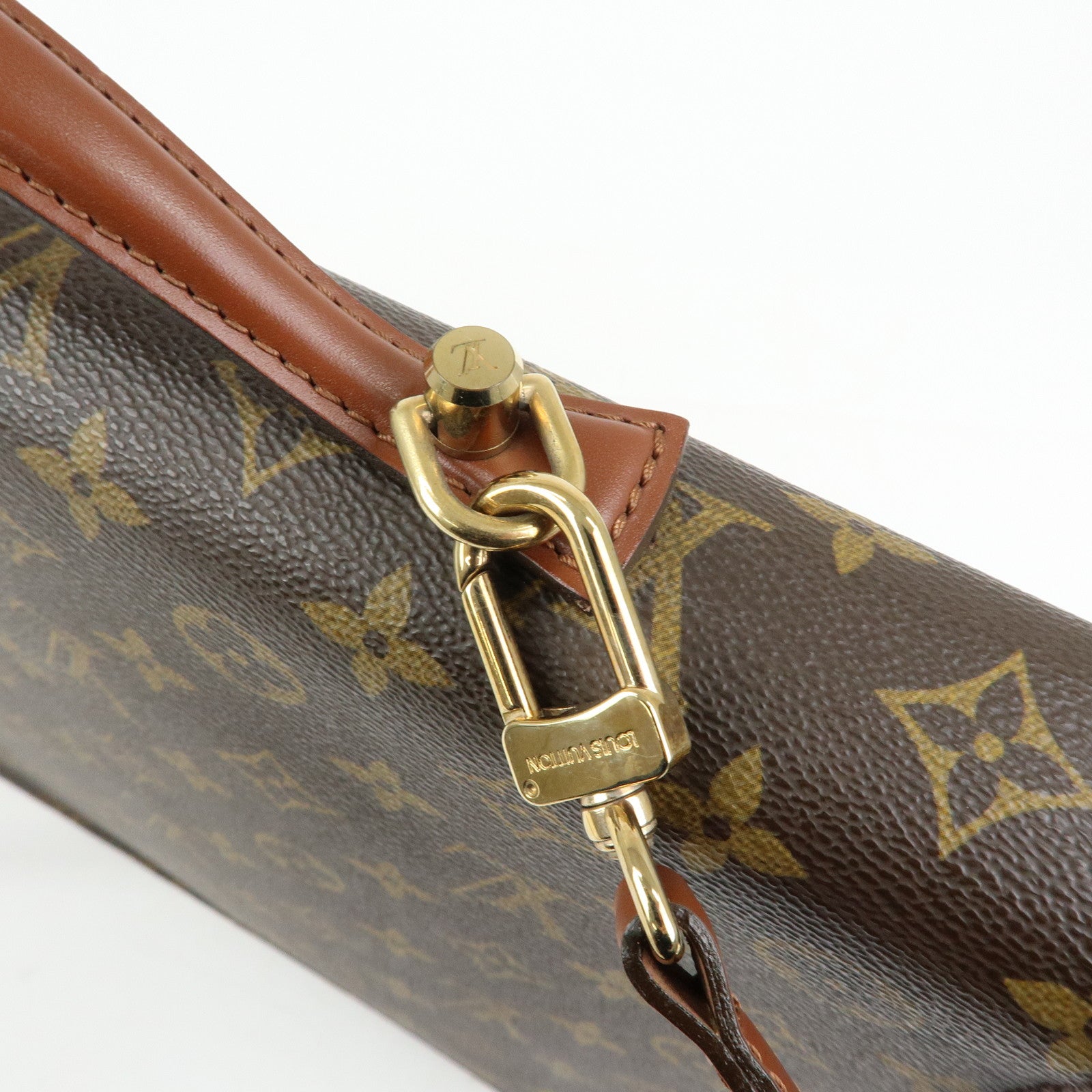 Louis Vuitton Monogram Porte‑Documents Bandouliere Brown M53338
