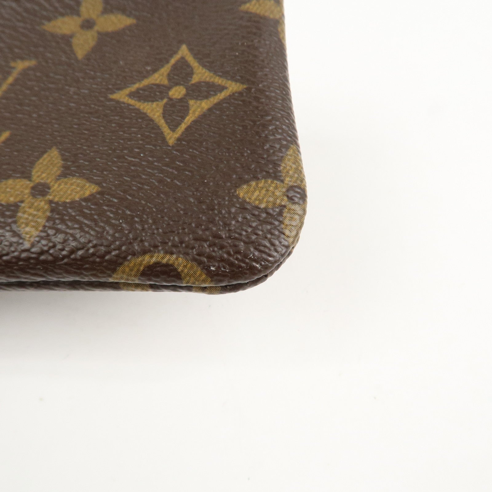 Louis Vuitton Monogram Pochette Cles Coin Case Key Case M62650