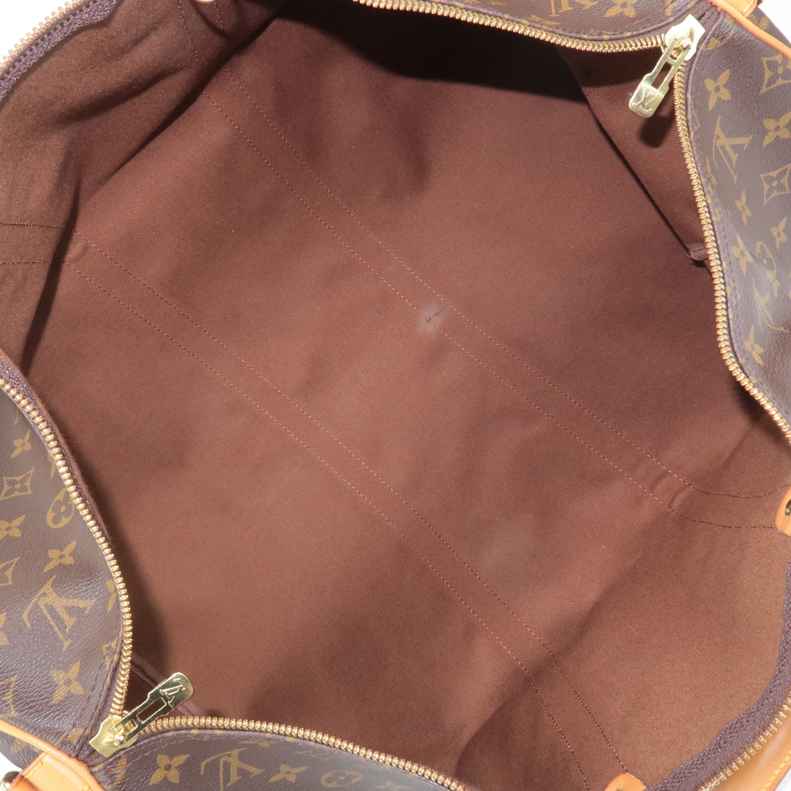 Louis Vuitton Monogram Keep All Bandouliere 55 Boston Bag M41414