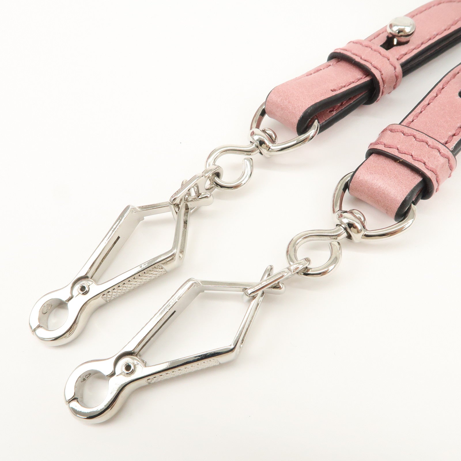 MIU MIU Vitello Lux 2Way Bag Hand Bag Shoulder Bag Pink RN0955
