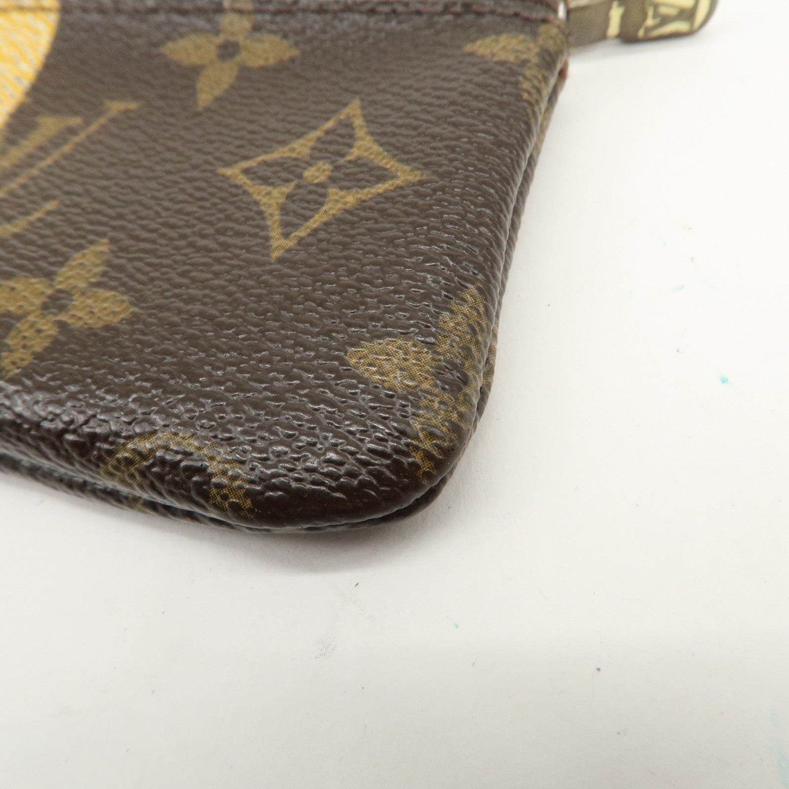 Louis Vuitton Monogram Groom Pochette Cles Coin Case M60033