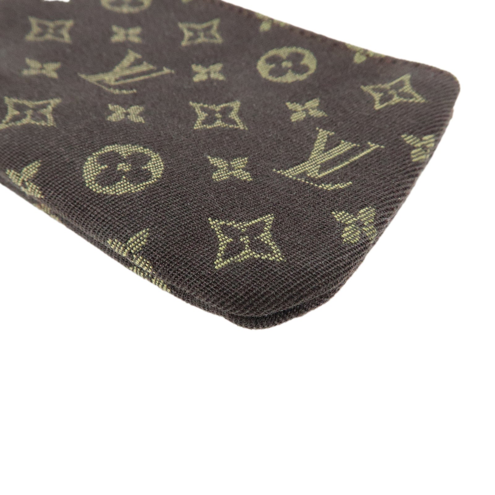 Louis Vuitton Monogram Mini Lin Pochette Cles Coin Case M95230