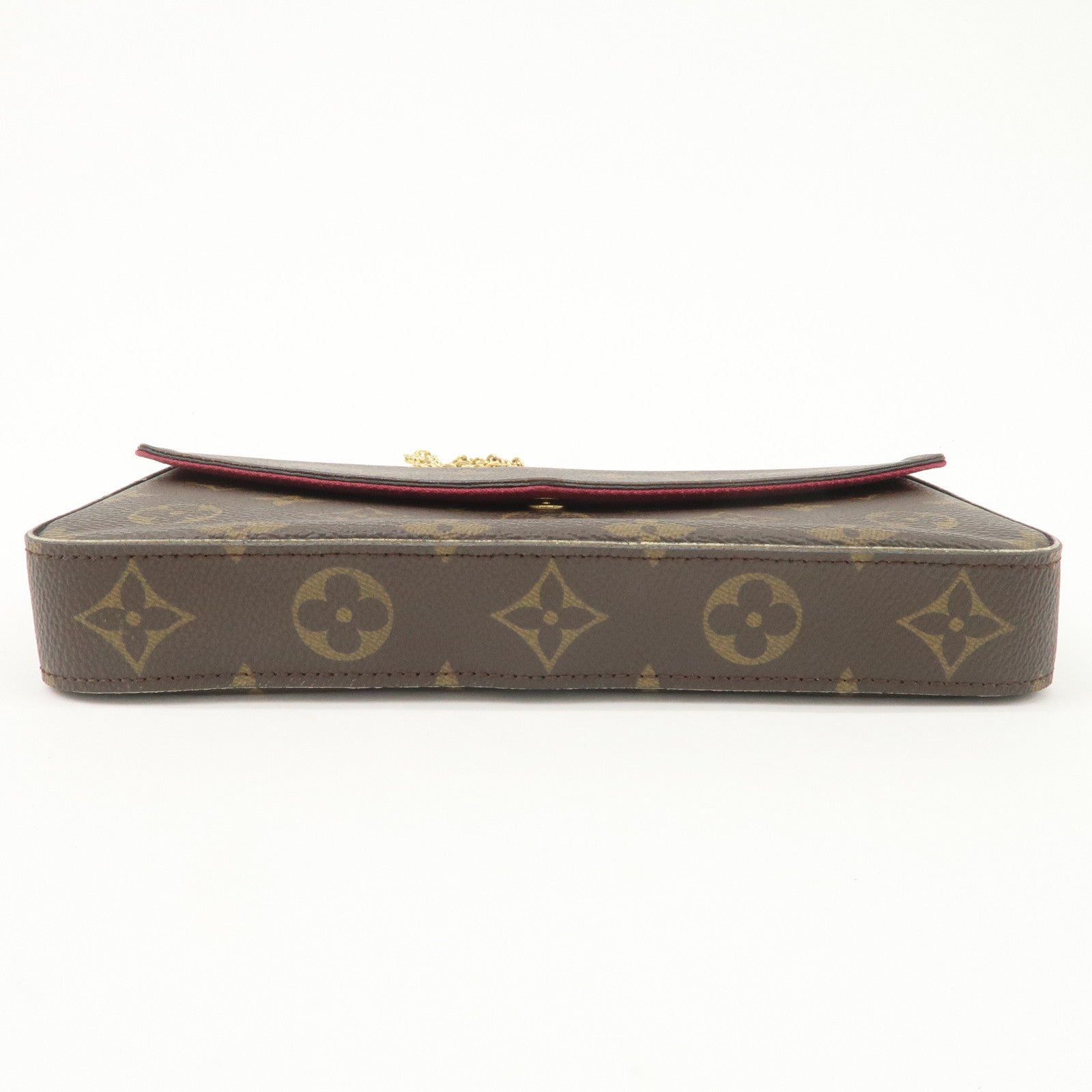 Louis Vuitton Monogram Pochette Felicie Shoulder Bag Brown M61276 Used