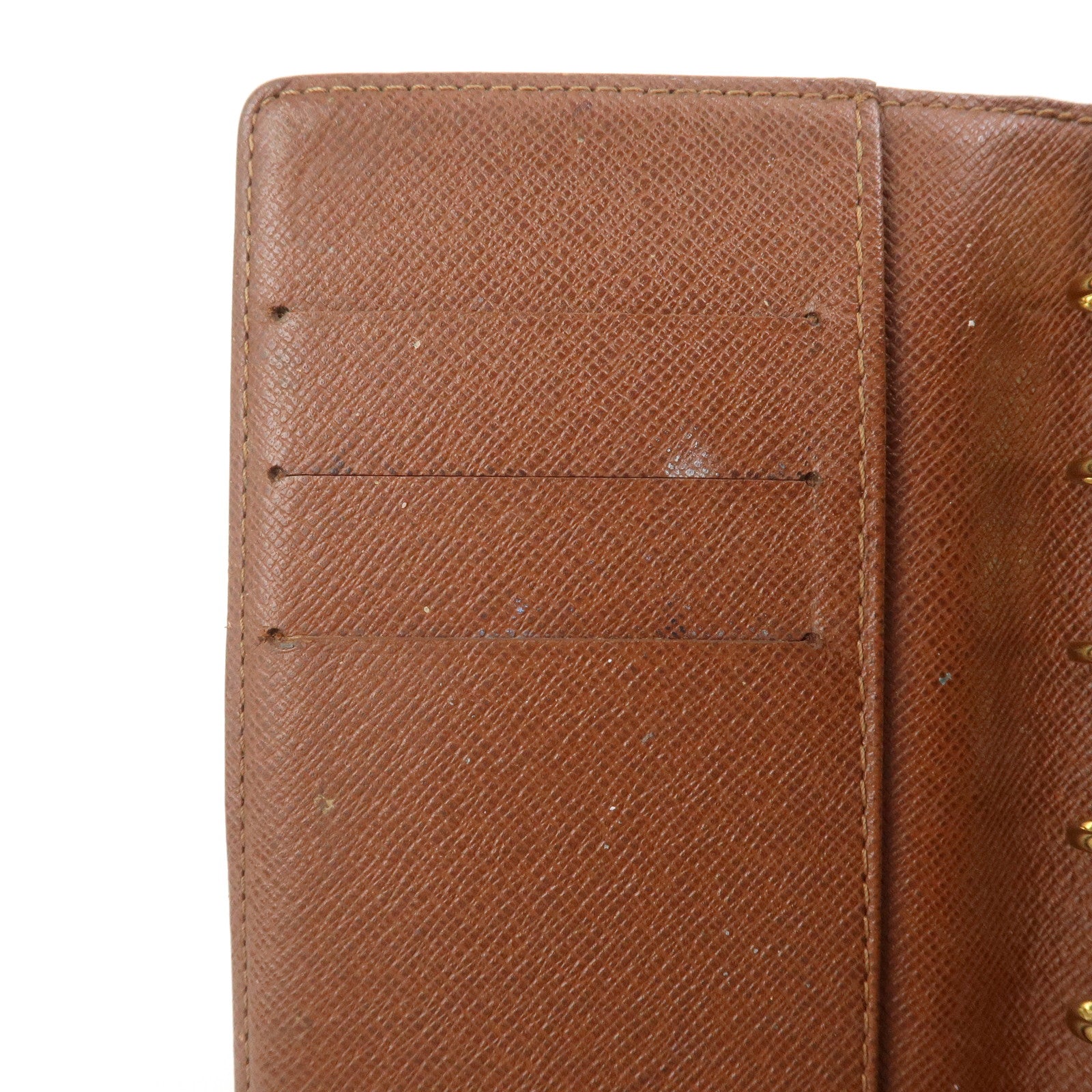Louis Vuitton Monogram Agenda PM Planner Cover Brown R20005