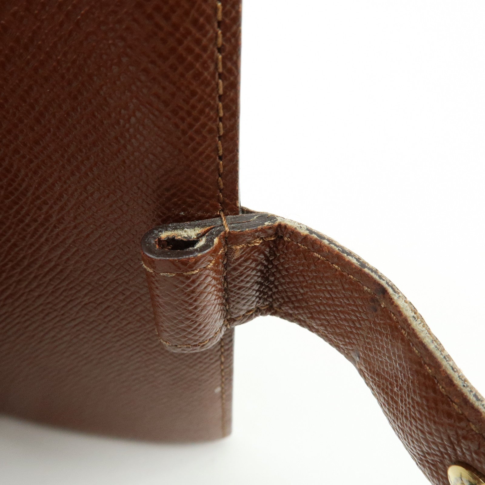 Louis Vuitton Monogram Agenda PM Planner Cover Brown R20005