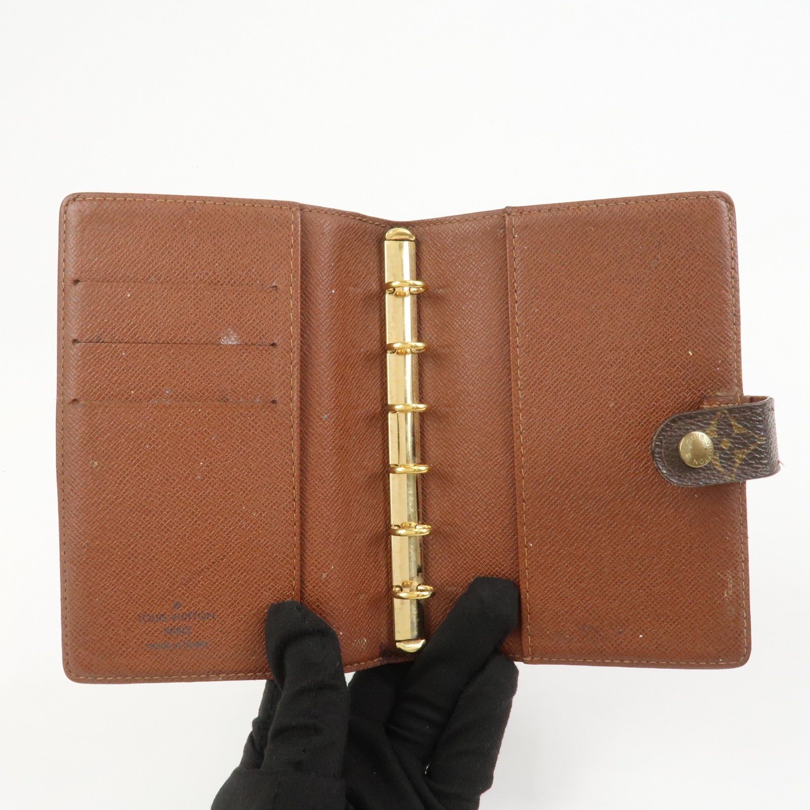 Louis Vuitton Monogram Agenda PM Planner Cover Brown R20005
