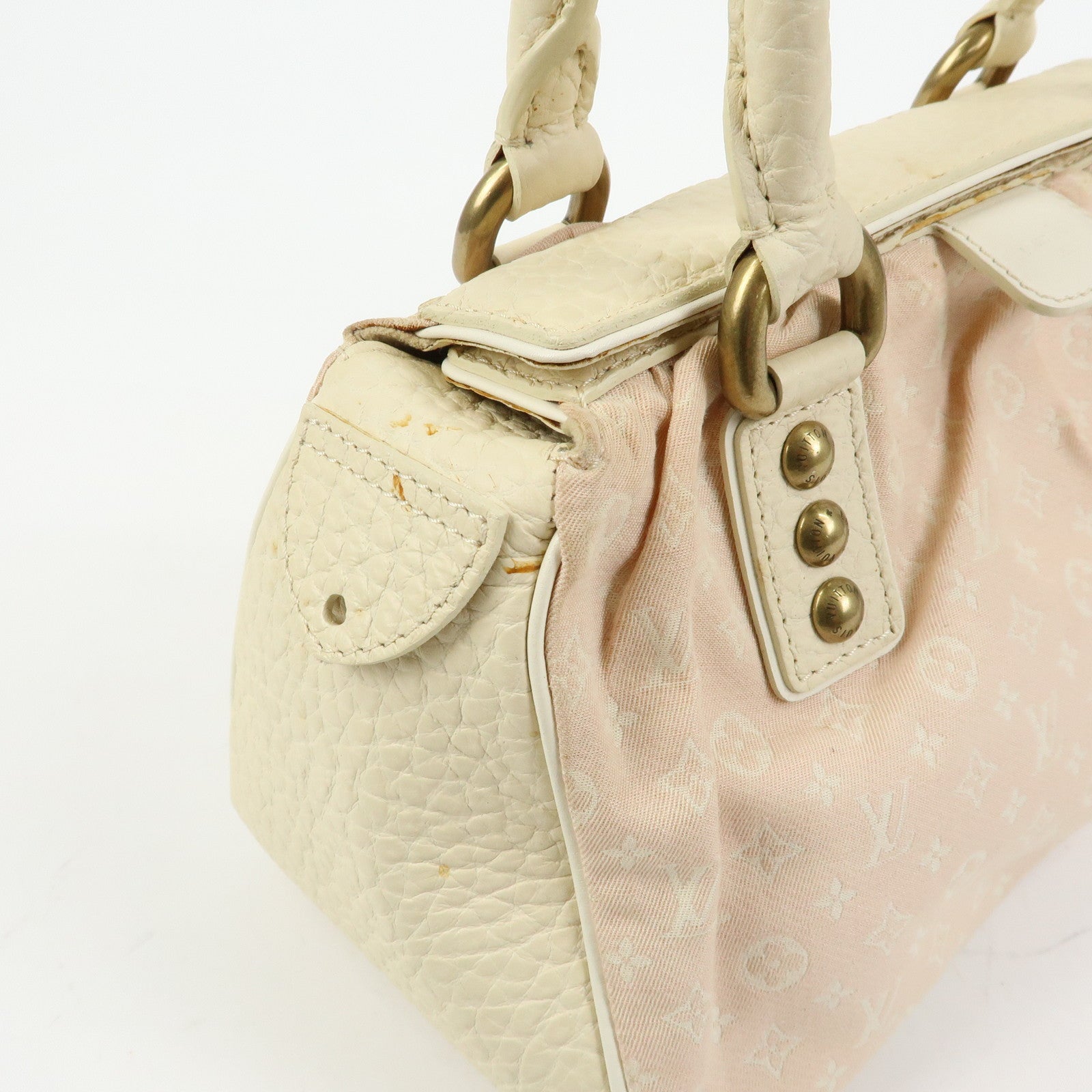 Louis Vuitton Monogram Mini Lin Trapes PM Rose M40062