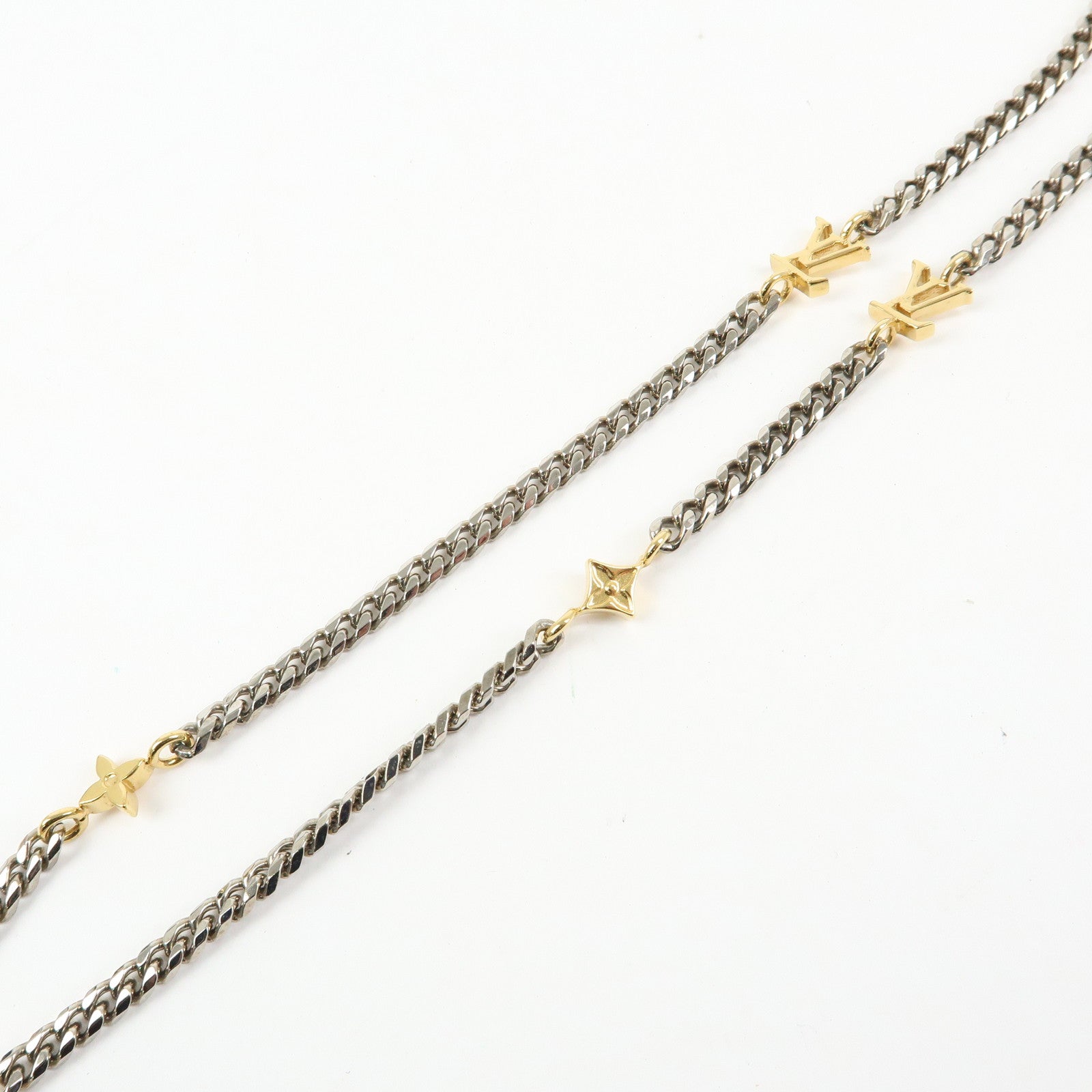 Louis Vuitton Metal 3-In-1 Glasses Chain Necklace Bracelet M00347
