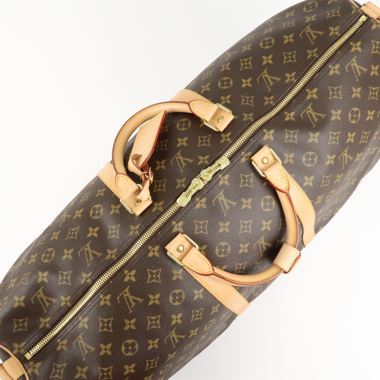 Louis Vuitton Monogram Keep All Bandouliere 60 Boston Bag M41412 Used