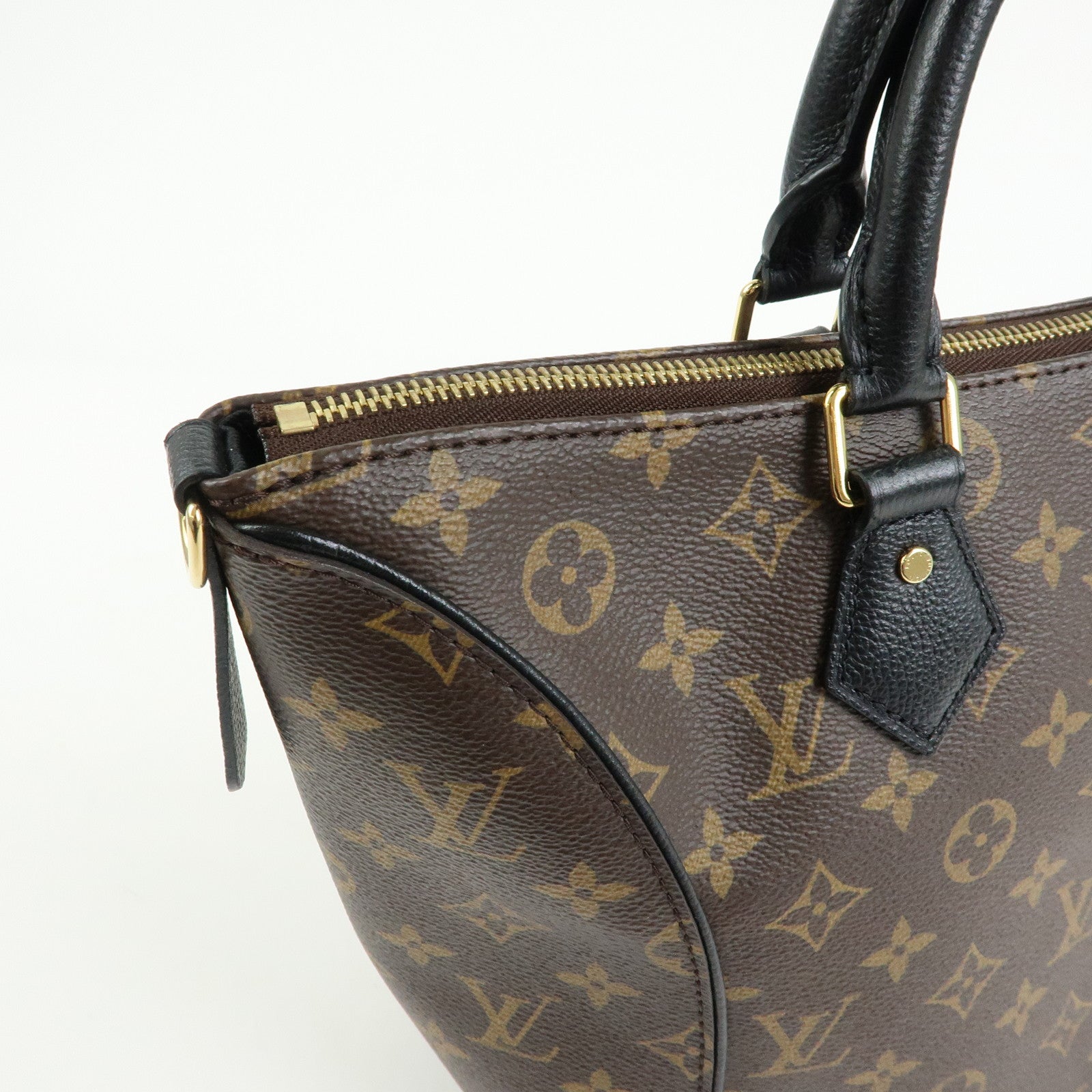 Louis Vuitton Monogram Canvas Leather Tournelle PM 2Way Bag M44057
