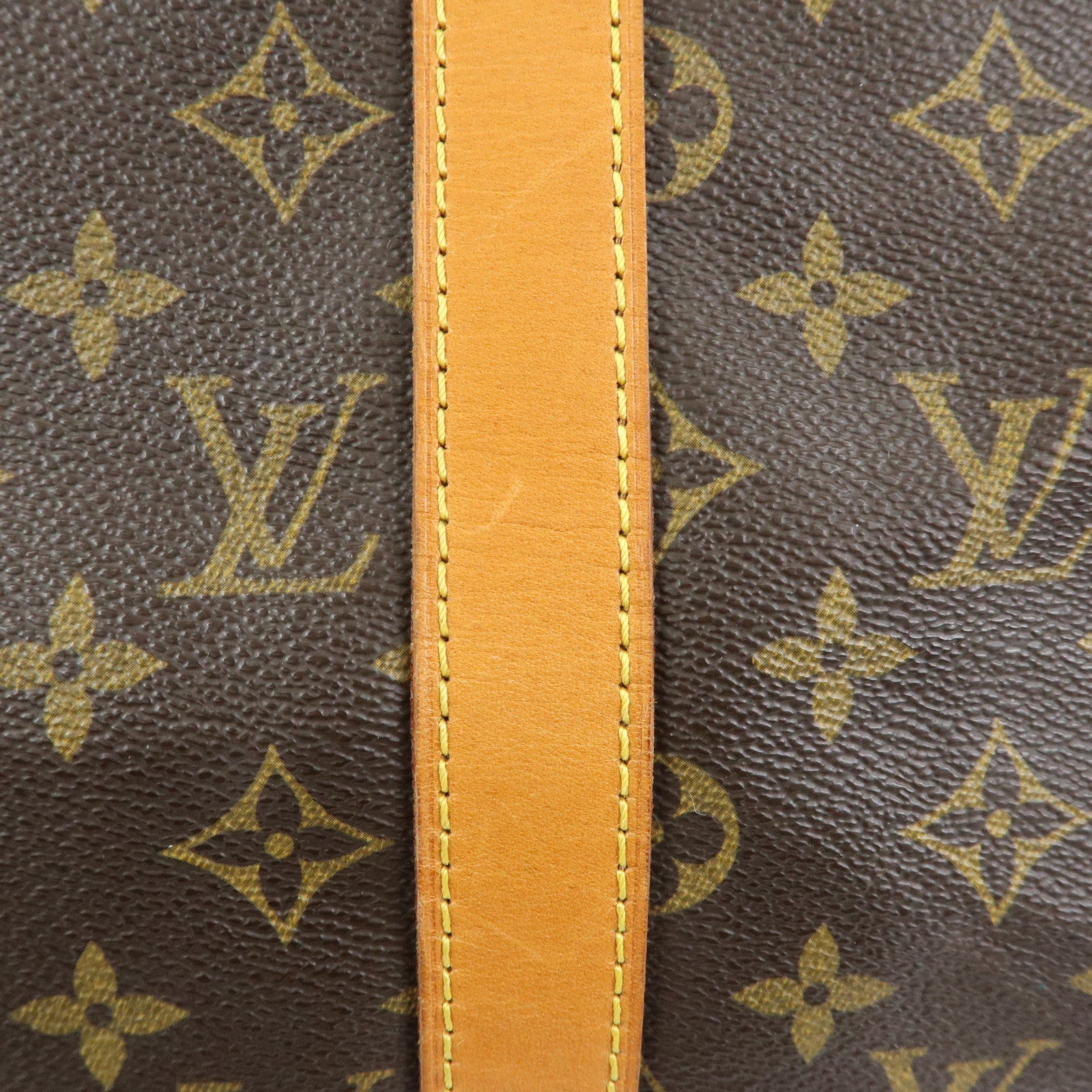 Louis Vuitton Monogram Keep All 50 Boston Bag Hand Bag Brown M41426