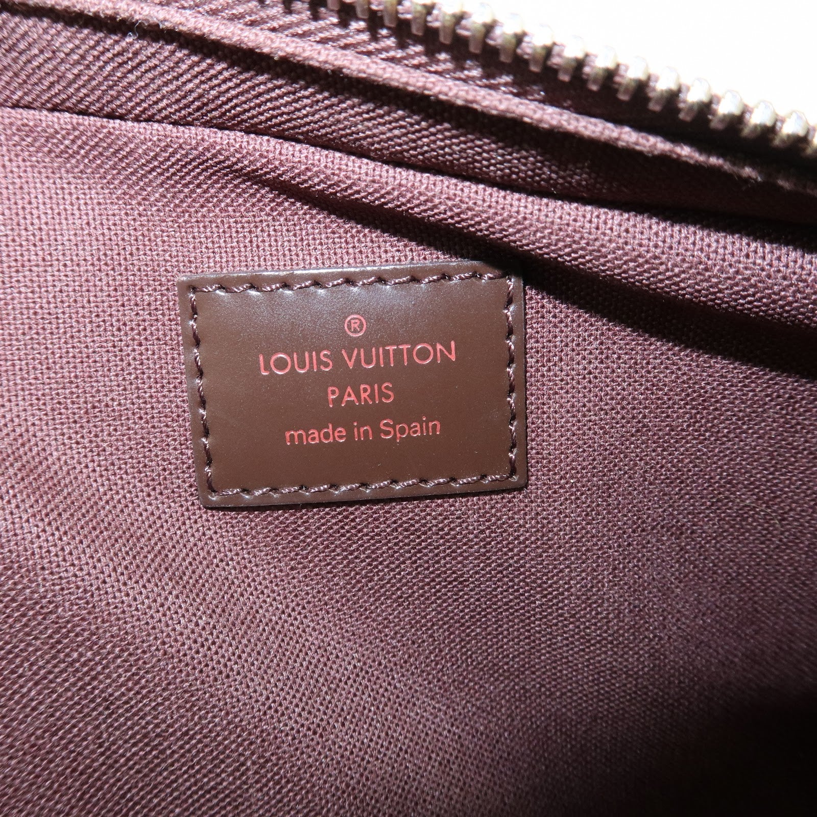 Louis Vuitton Damier Ebene Geronimos Crossbody Bag Waist Bag N51994 Used