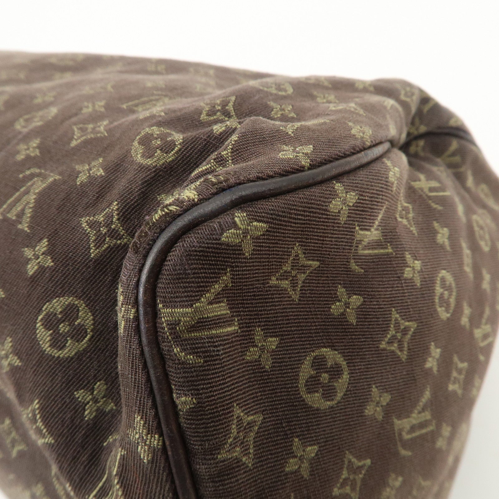 Louis Vuitton Monogram Mini Lin Speedy 30 Boston Bag Ebene M95224 Used Used