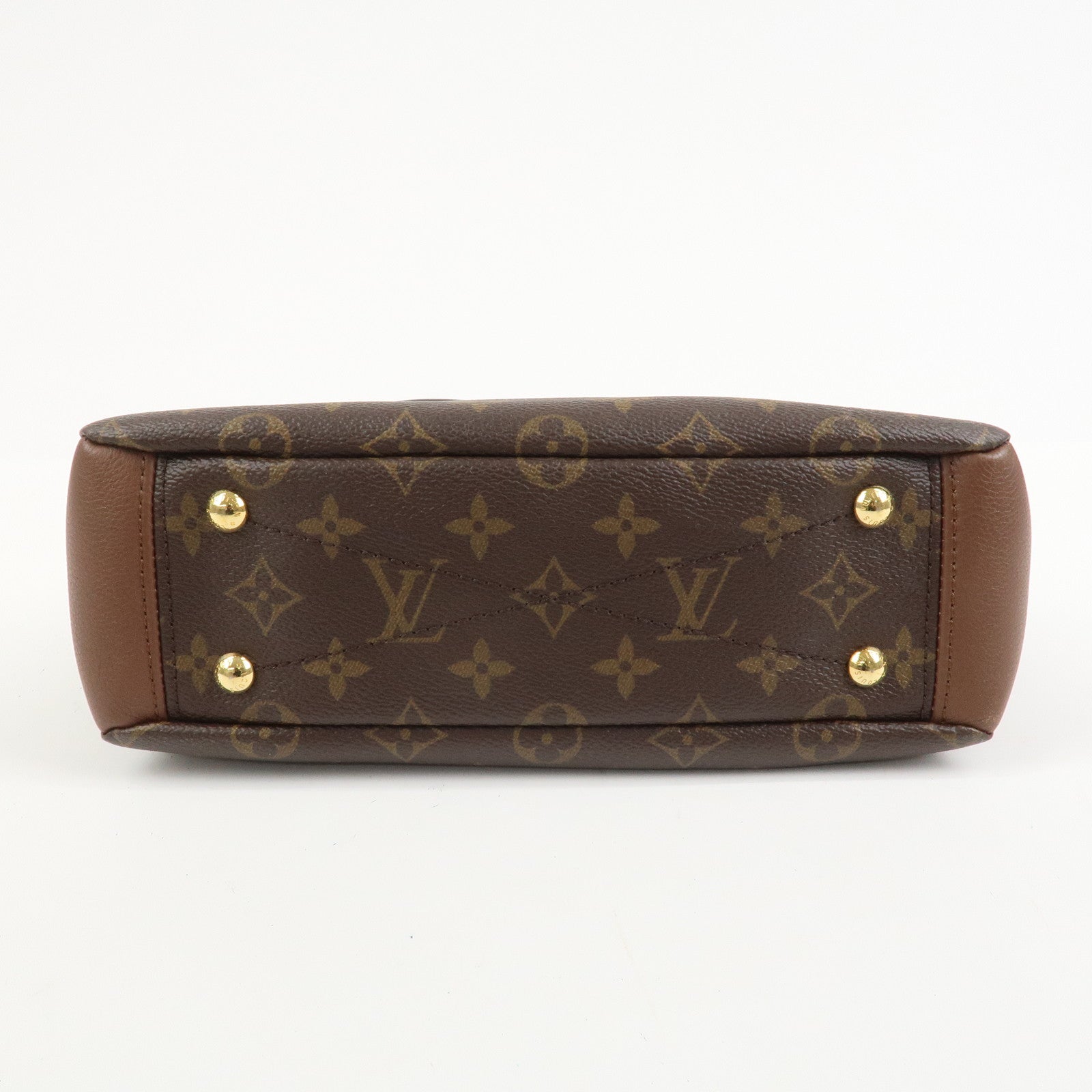 Louis Vuitton Monogram Pallas BB 2Way Bag Hand Bag Brown M43235