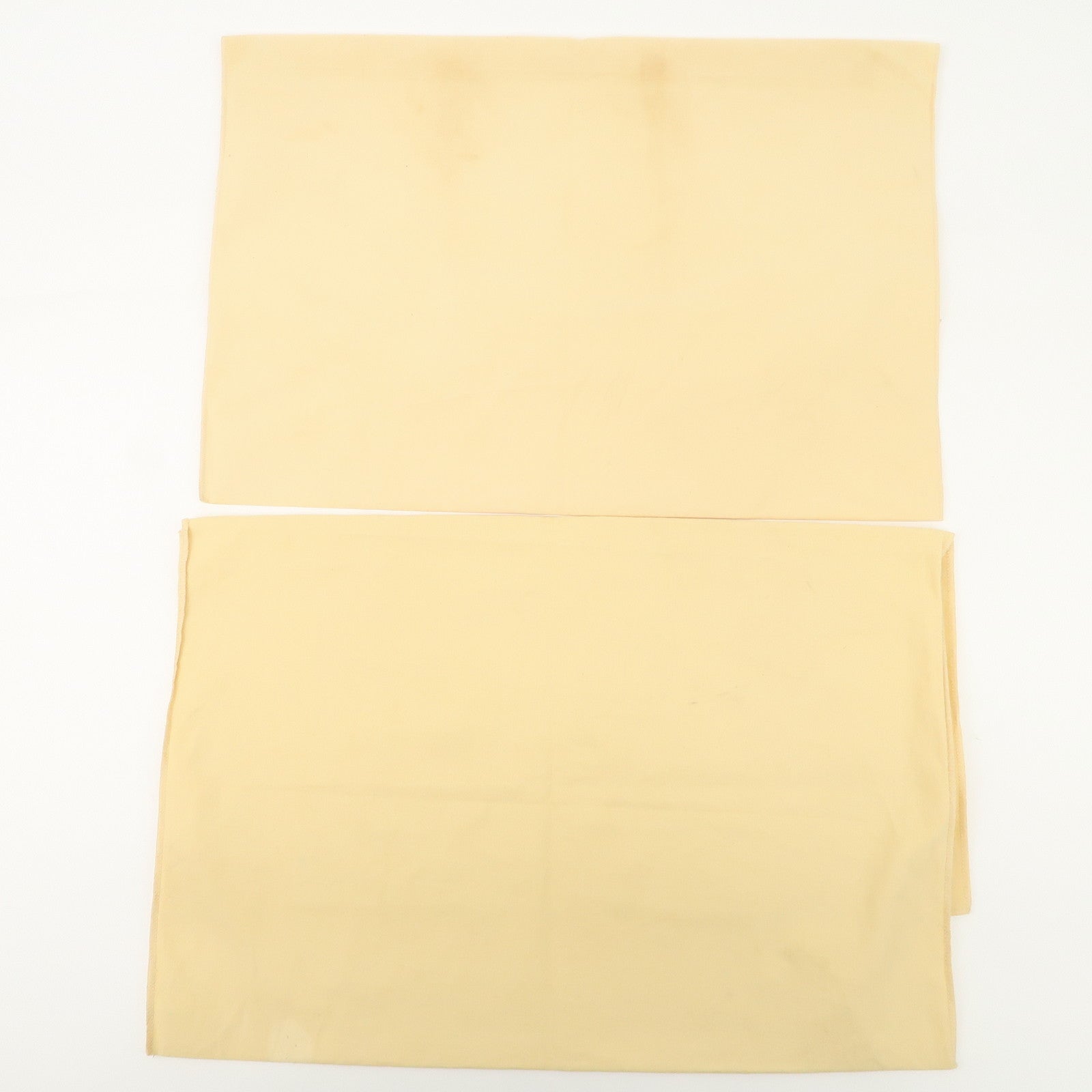 Louis Vuitton LV Logo Set Of 11Dust Bag Storage Bag Flap Style Beige Used