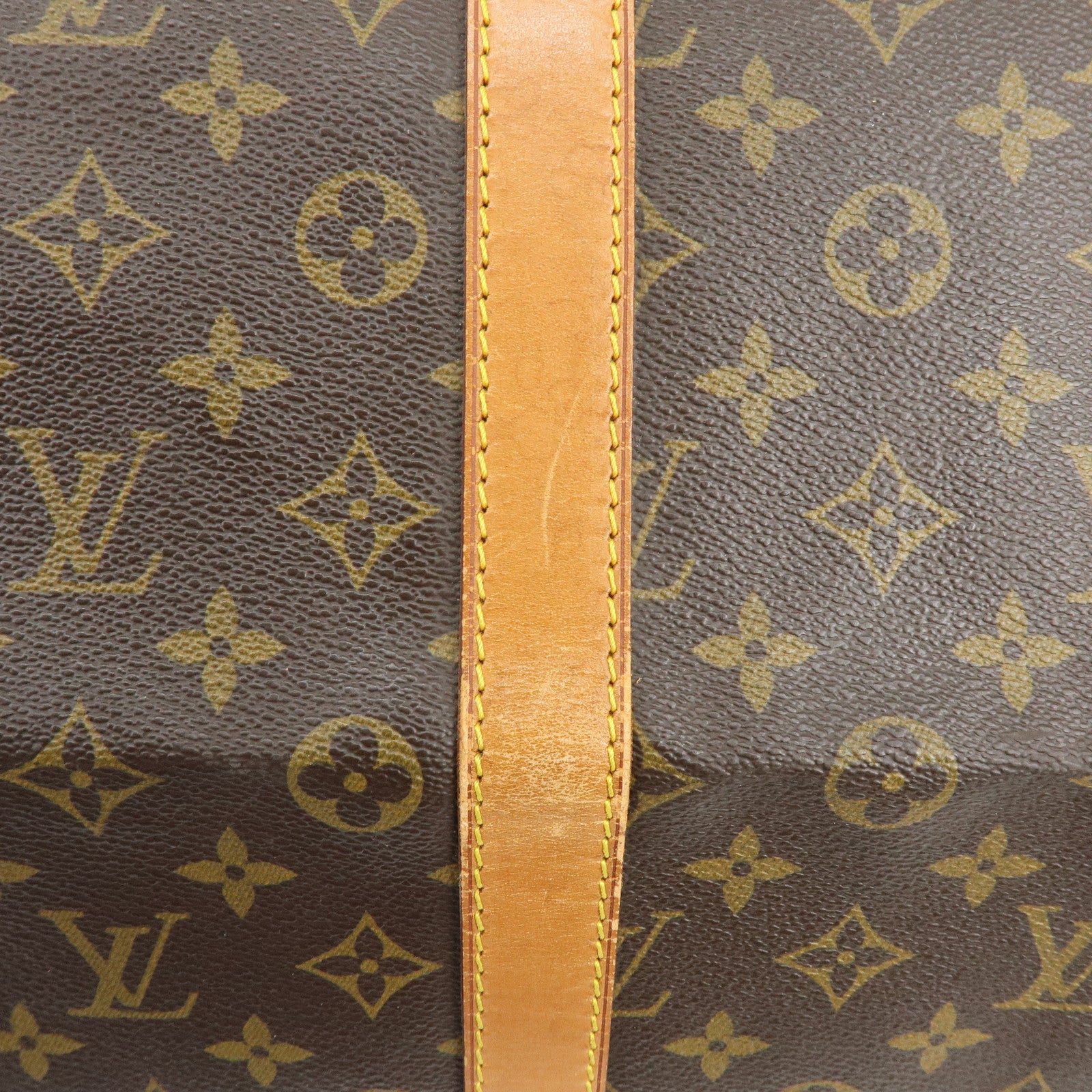 Louis Vuitton Monogram Keep All Bandouliere 55 Boston Bag M41414