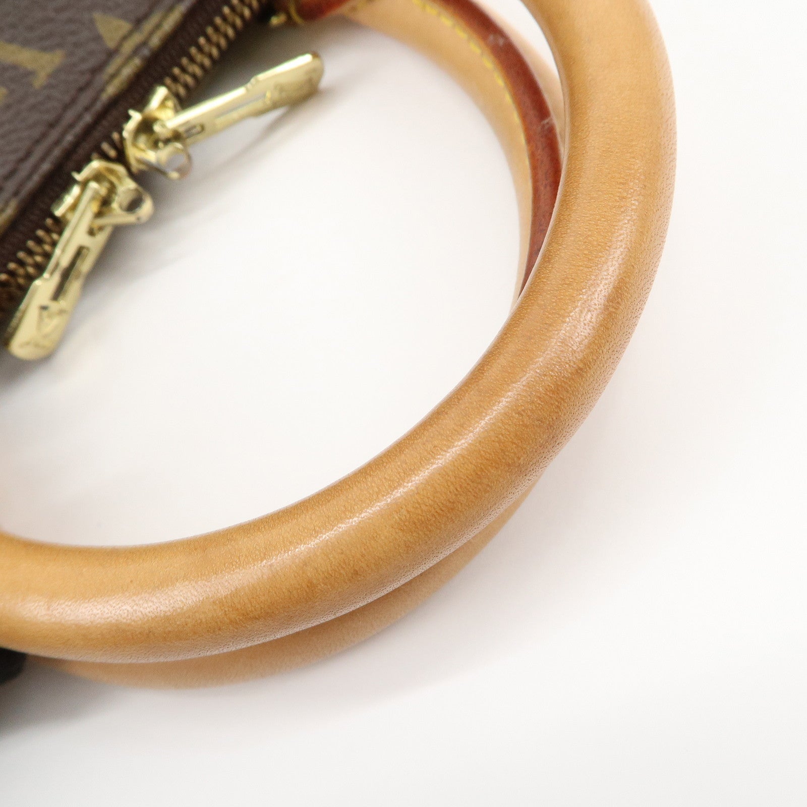 Louis Vuitton Monogram Canvas Alma Hand Bag Brown M51130