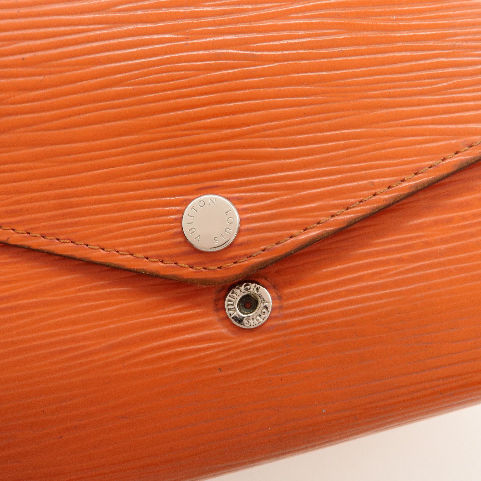 Louis Vuitton Epi leather Portefeuille Sarah Wallet Sunrise M62112