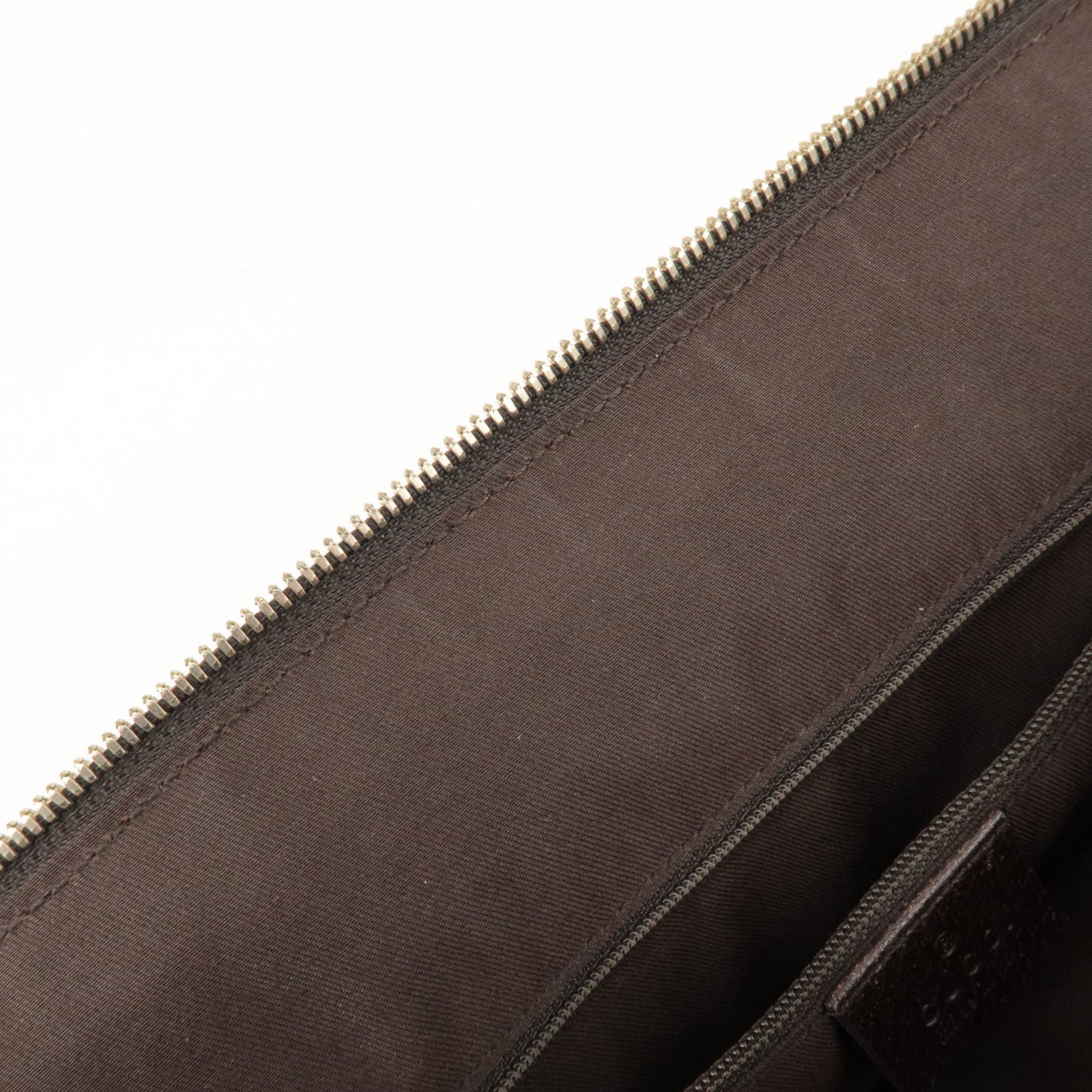 GUCCI Princy Sherry GG Canvas Leather Tote Bag Beige 177052 Used