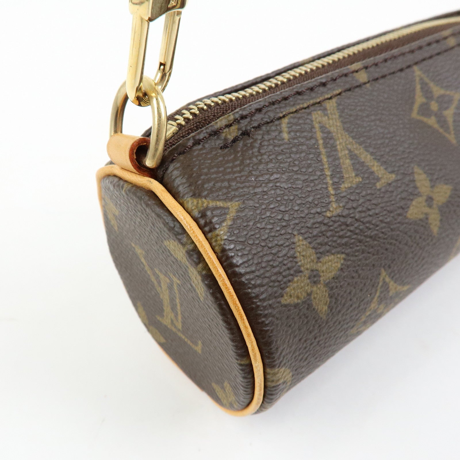 Louis Vuitton Monogram Mini Pouch for Papillon Bag Brown