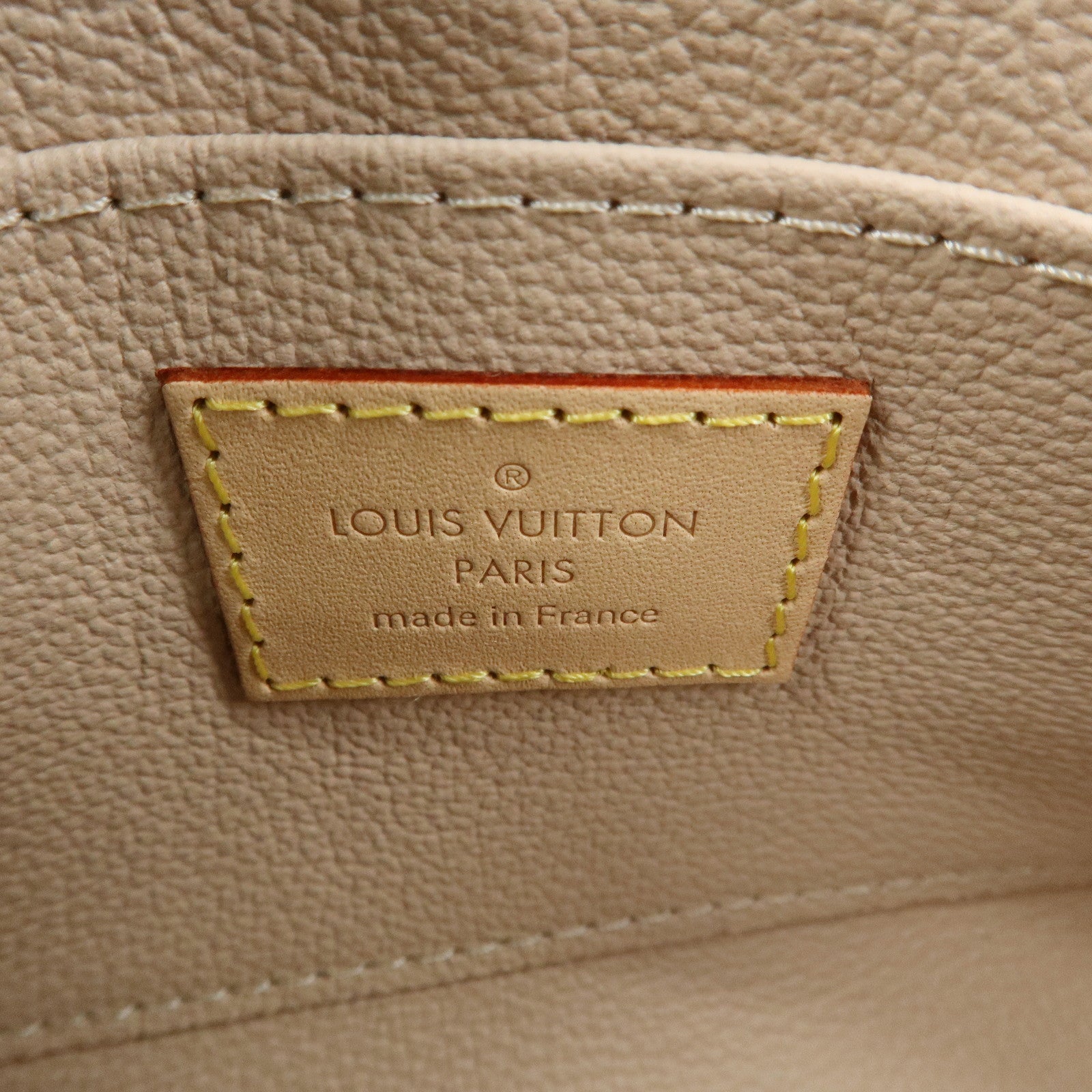 Louis Vuitton Monogram Pochette Cosmetic PM Pouch Brown M47515