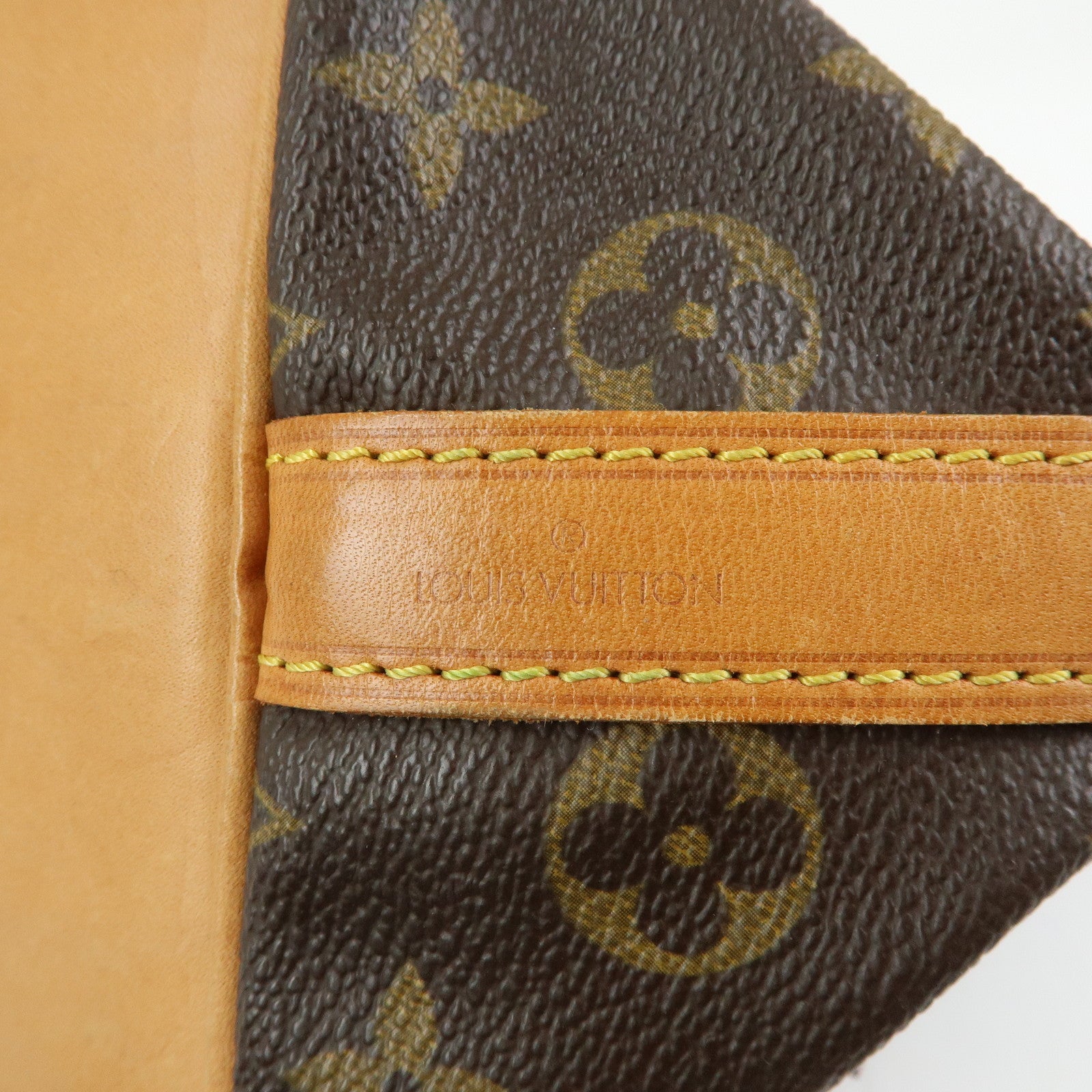 Louis Vuitton Monogram Petit Noe Shoulder Bag Brown M42226