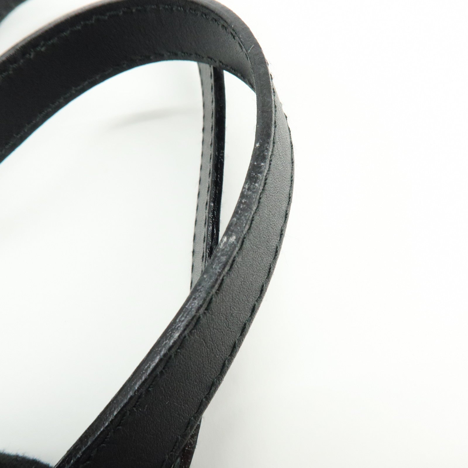 GUCCI GG Canvas Leather Tote Bag Hand Bag Beige Black 0021099