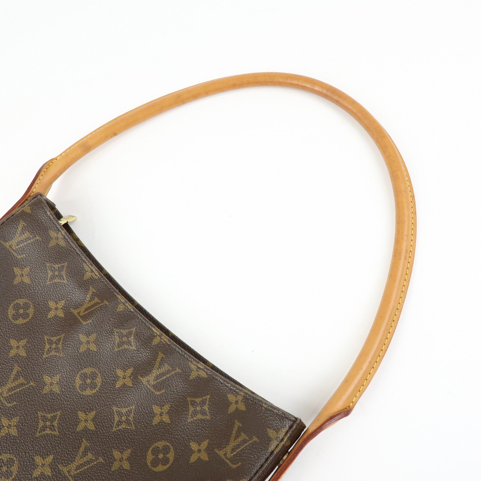 Louis Vuitton Monogram Looping GM Shoulder Bag Brown M51145