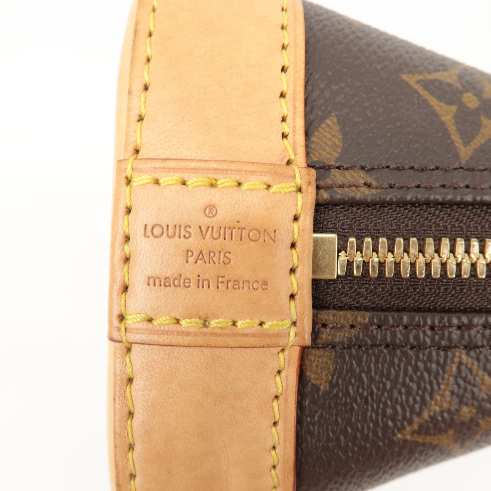 Louis Vuitton Monogram Alma BB 2Way Bag Hand Bag M53152 Used