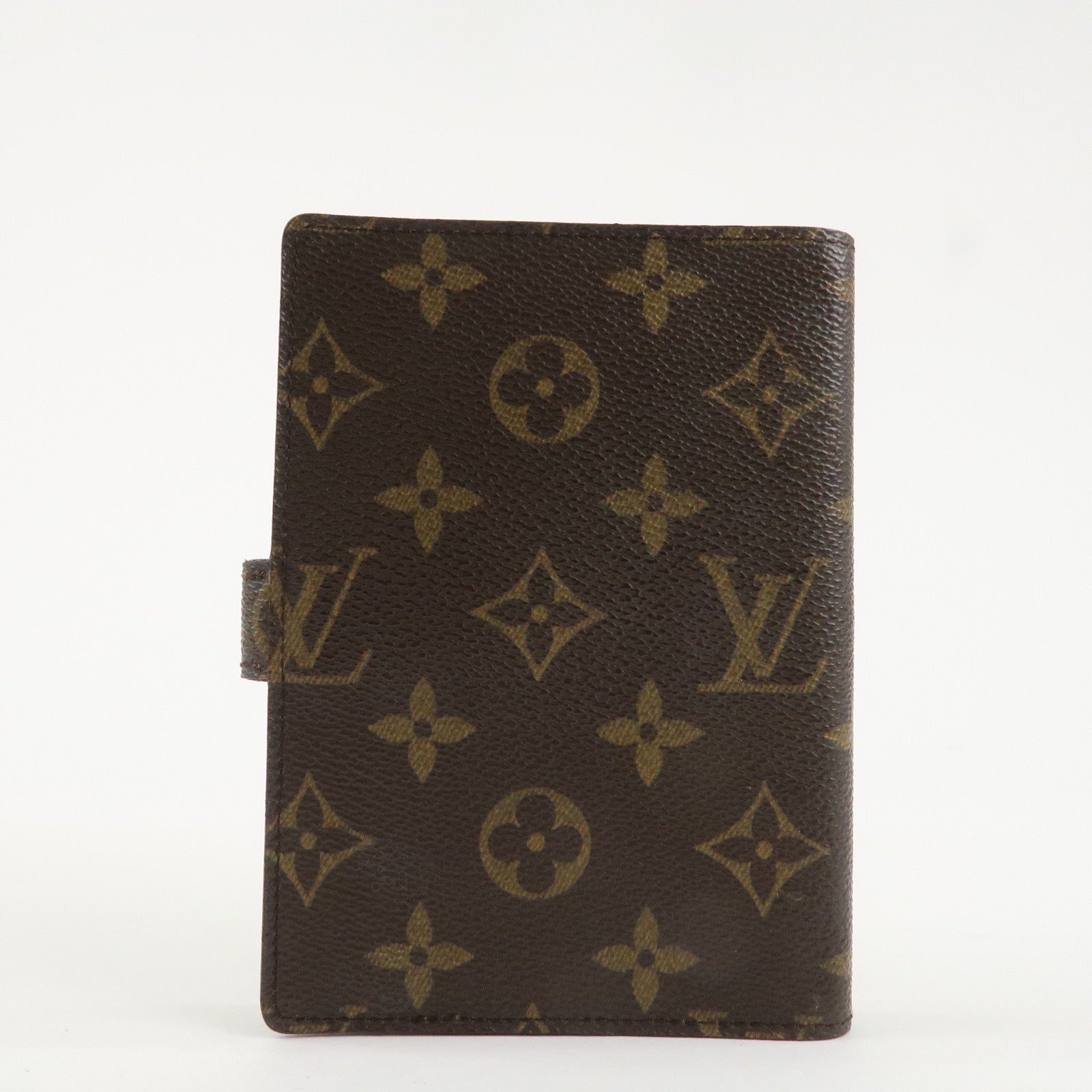 Louis Vuitton Monogram Agenda PM Planner Cover Brown R20005 Used