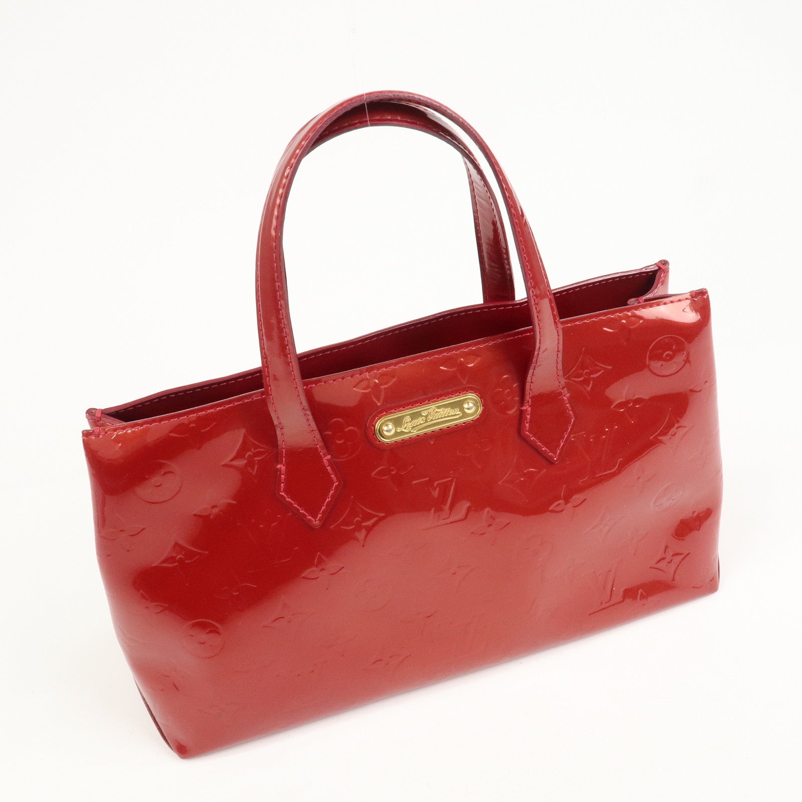 Louis Vuitton Monogram Vernis Wilshire PM Hand Bag M93642