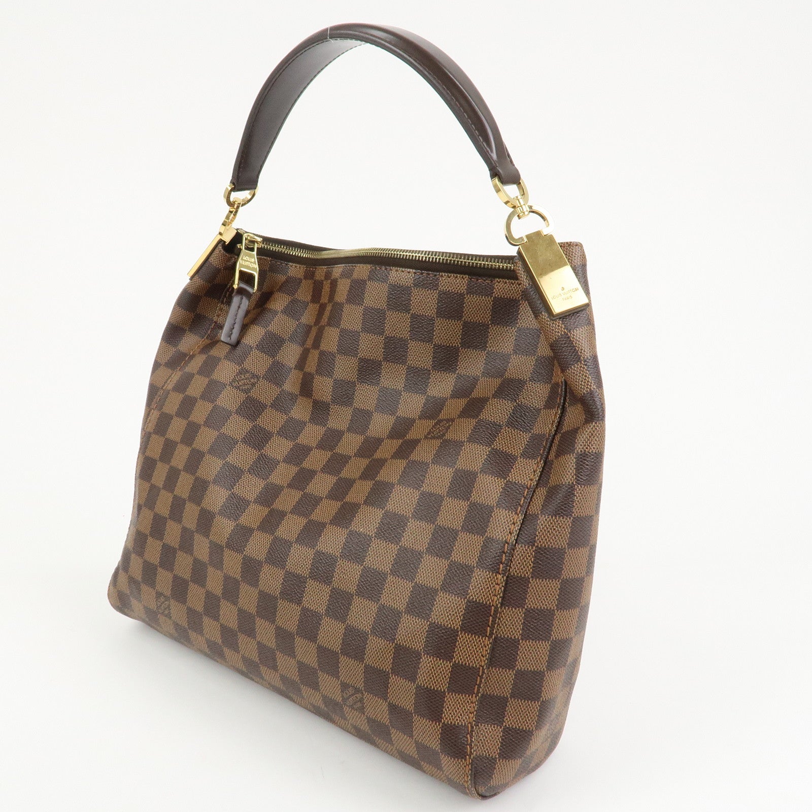 Louis Vuitton Damier Portobello PM Canvas Shoulder Bag N41184