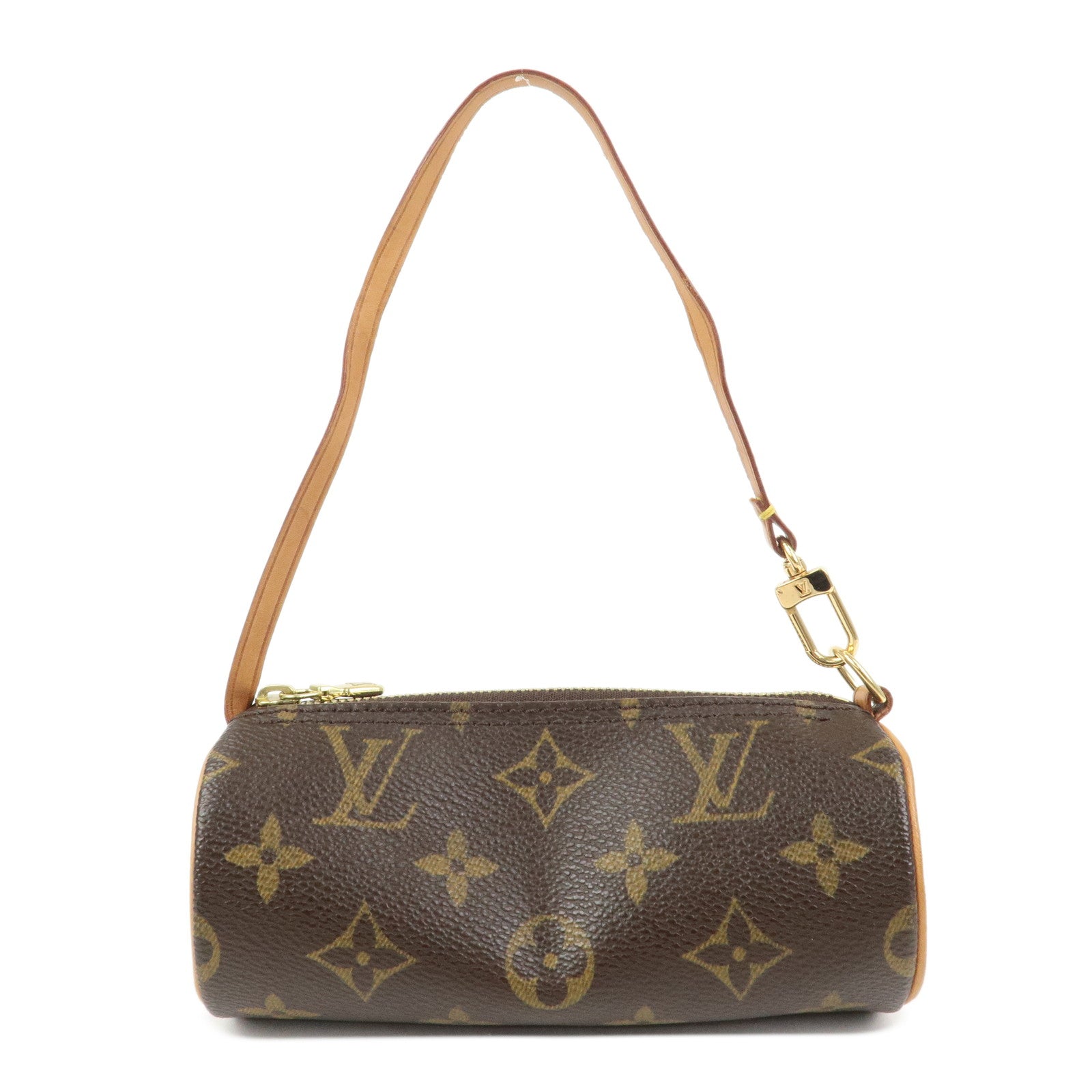Louis Vuitton Monogram Mini Pouch for Papillon Bag New Style Brown