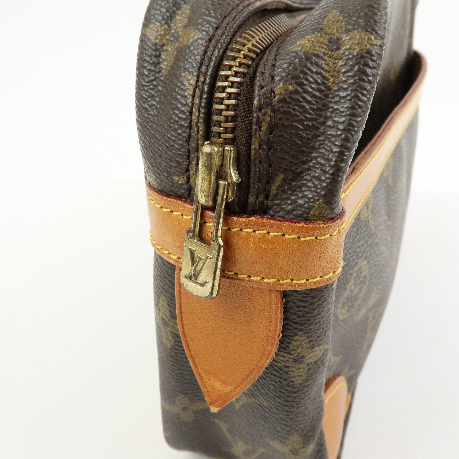 Louis Vuitton Monogram Compiegne 28 Pouch Clutch Bag Brown M51845