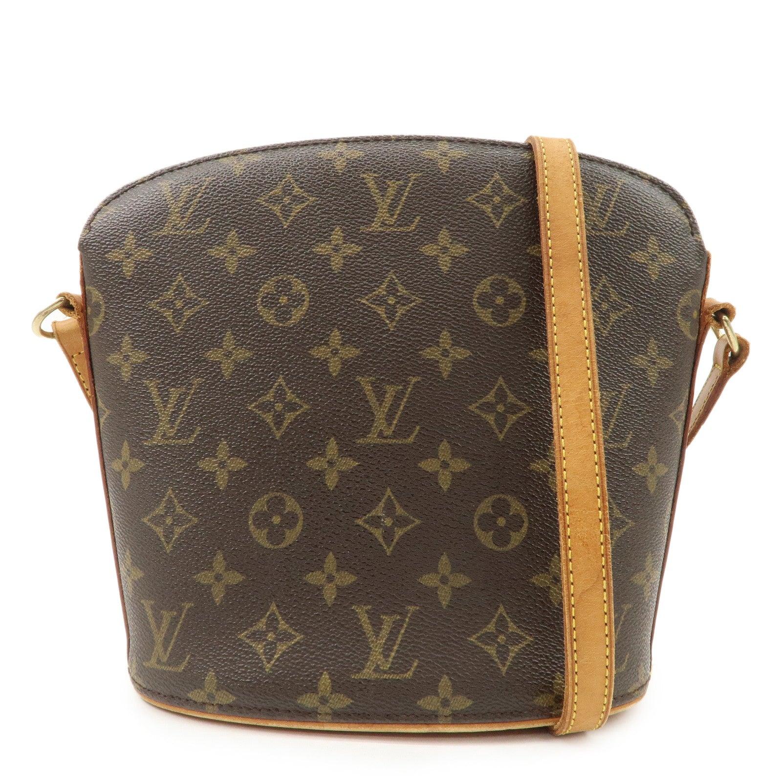 Louis Vuitton Monogram Drouot Cross Body Shoulder Bag M51290 Used