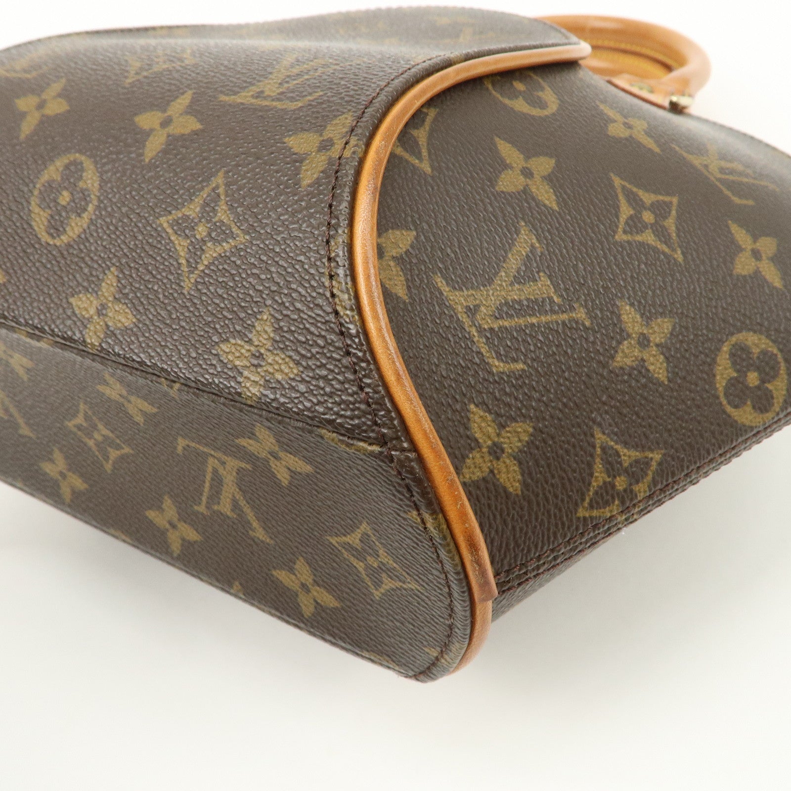 Louis Vuitton Monogram Ellipse PM Hand Bag Brown M51127