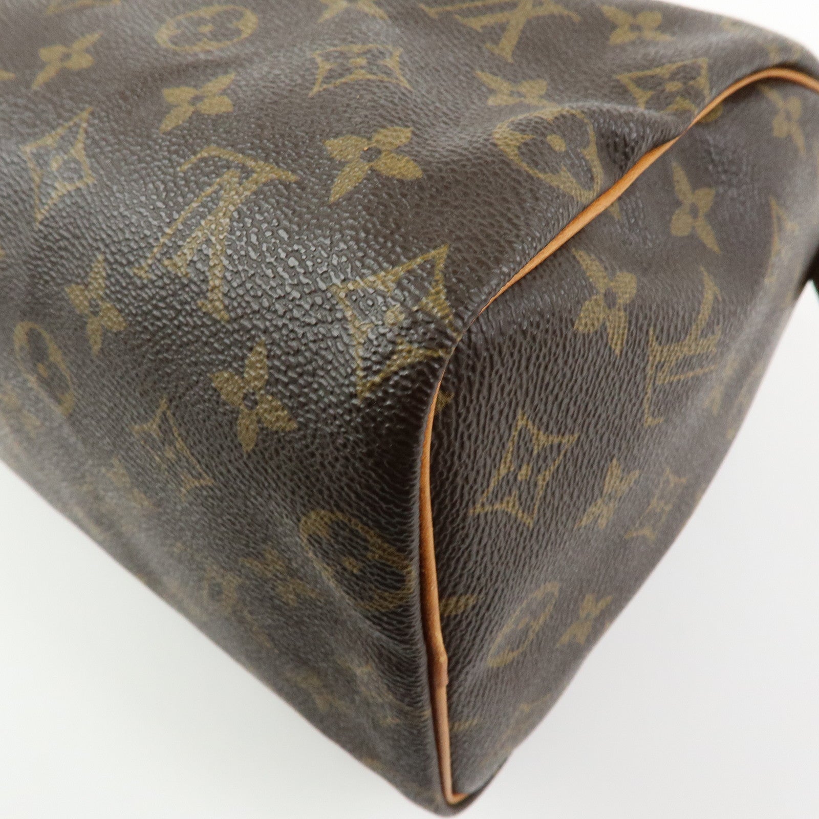 Louis Vuitton Monogram Speedy 25 Boston Bag Hand Bag Brown M41528
