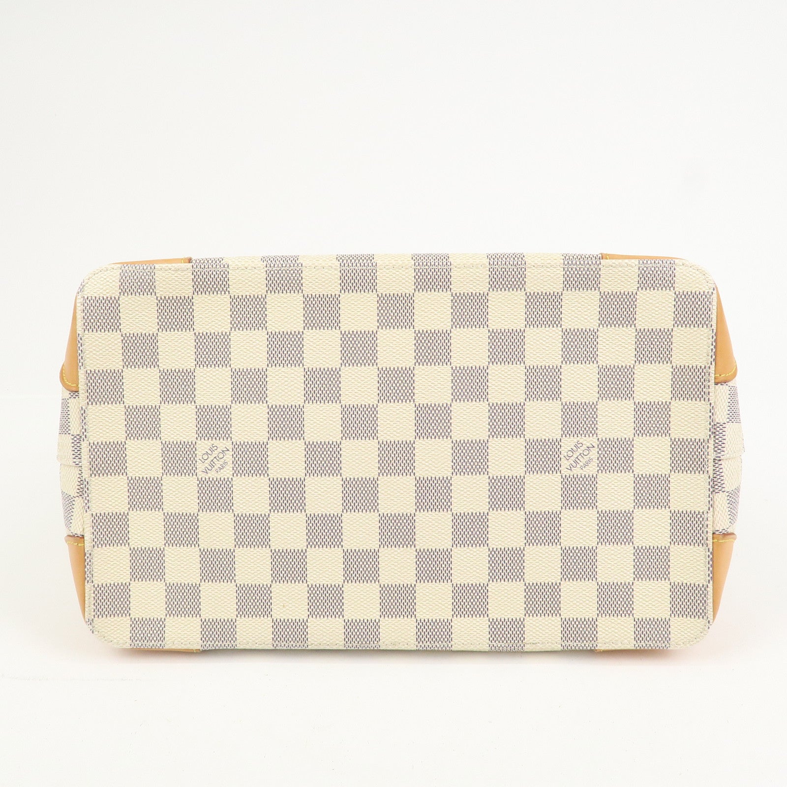 Louis Vuitton Damier Azur Hampstead PM Hand Bag Ivory N51207