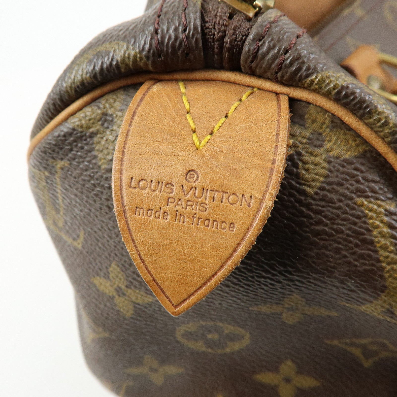 Louis Vuitton Monogram Speedy 30 Boston Bag Hand Bag Brown M41526