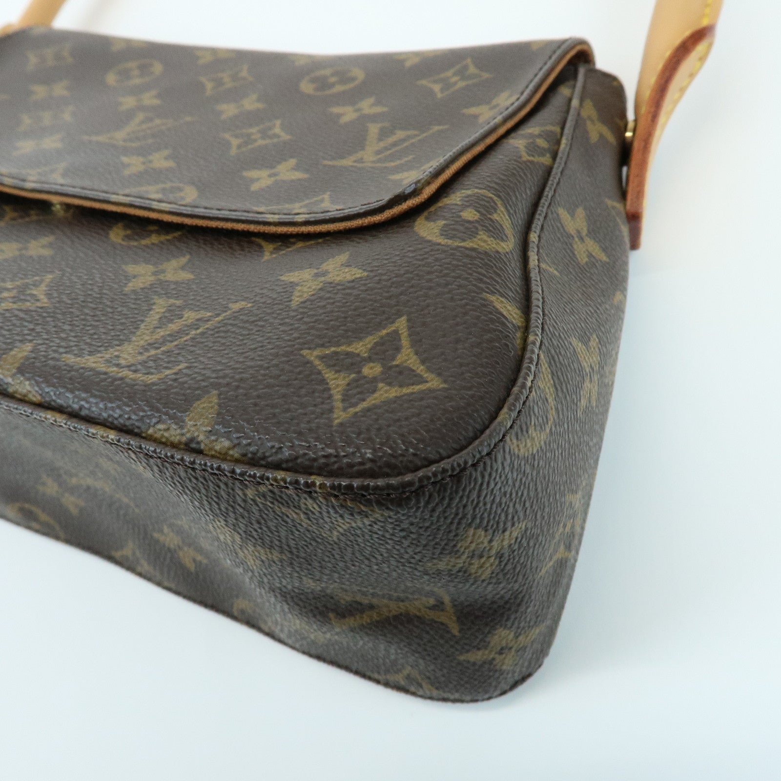 Louis Vuitton Monogram Mini Looping Shoulder Bag Brown M51147