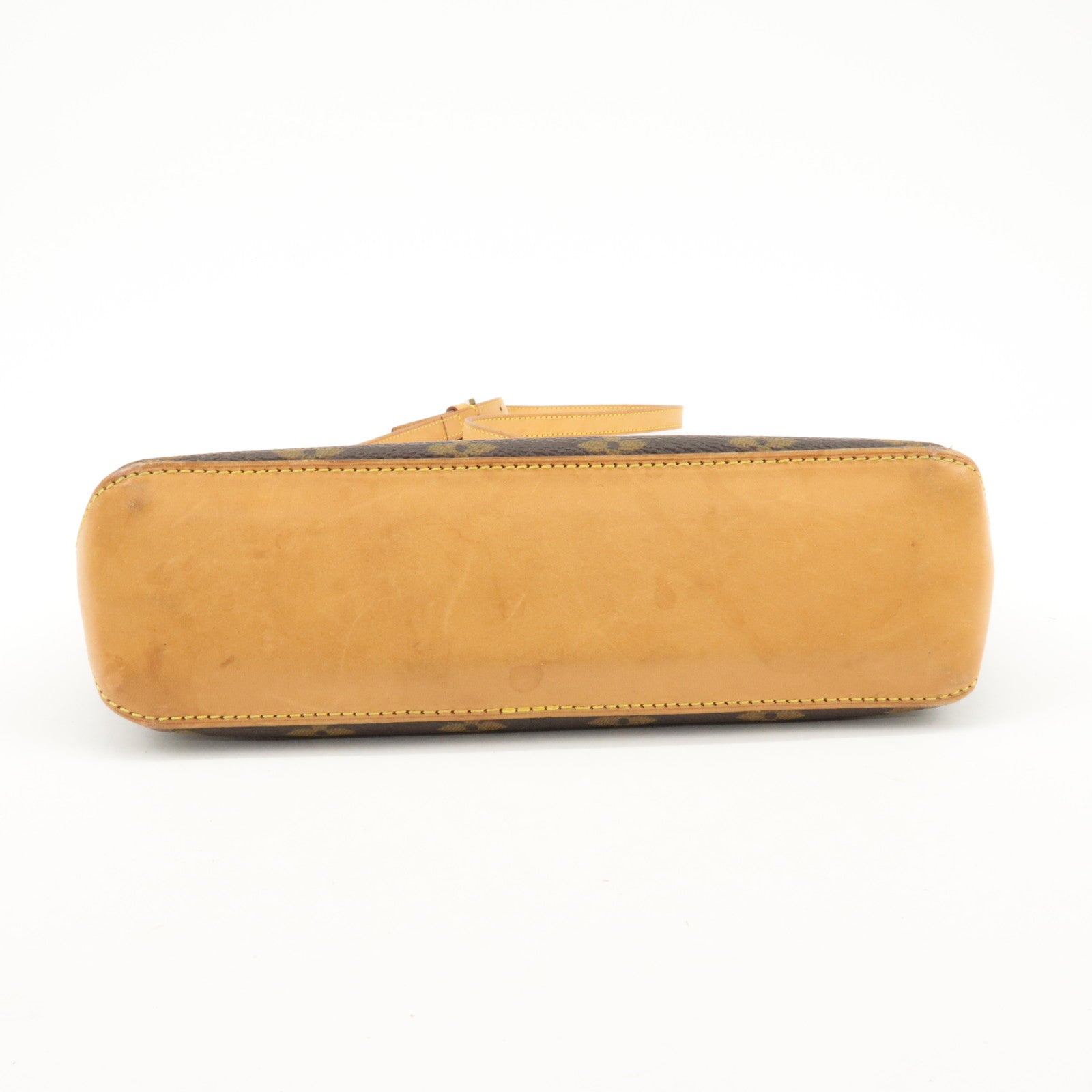 Louis Vuitton Monogram Trotteur Shoulder Bag Brown M51240 Used