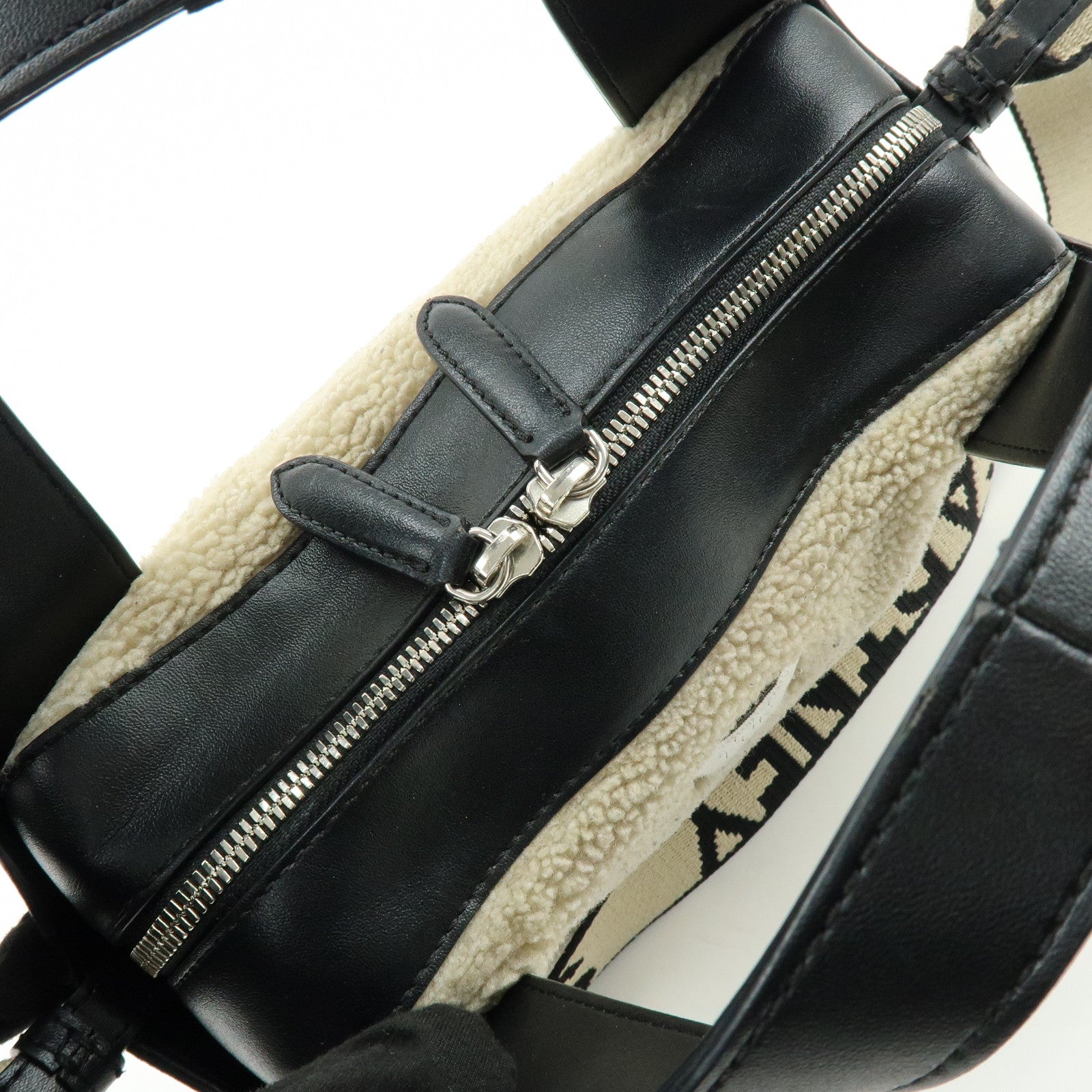 STELLA MCCARTNEY Alter Nappa Faux Shearling Shoulder Crossbody Bag