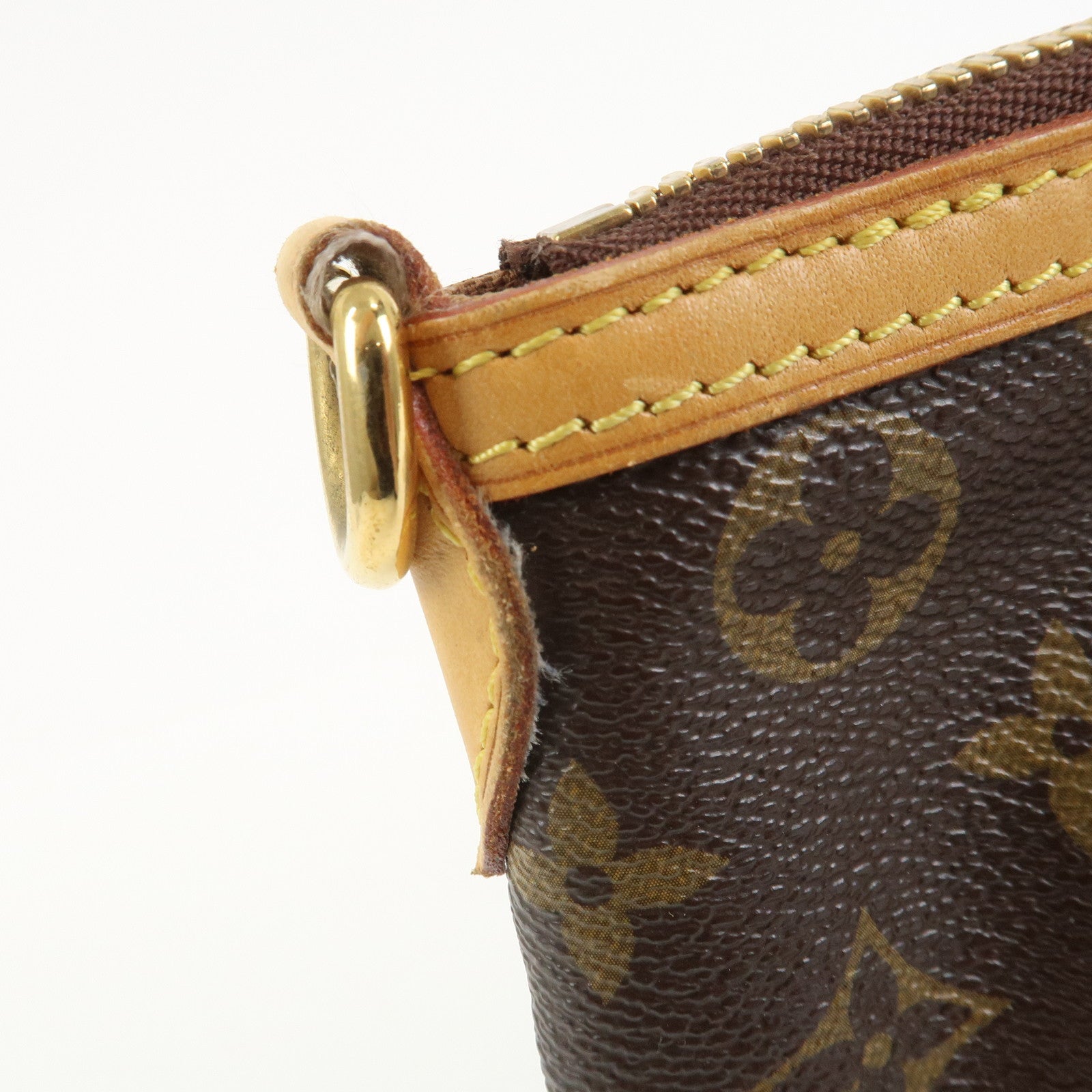 Louis Vuitton Monogram Palermo PM 2Way Bag Hand Bag Brown M40145