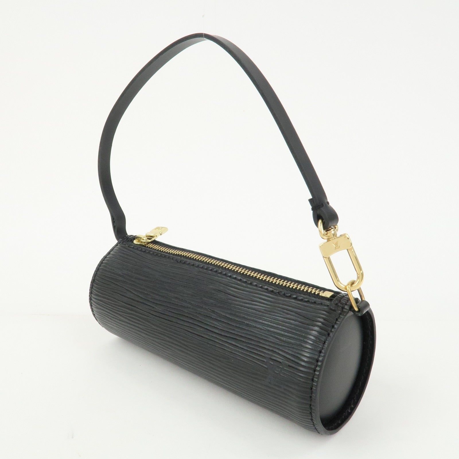 Louis Vuitton Epi Mini Pouch For Soufflot Hand Bag Noir