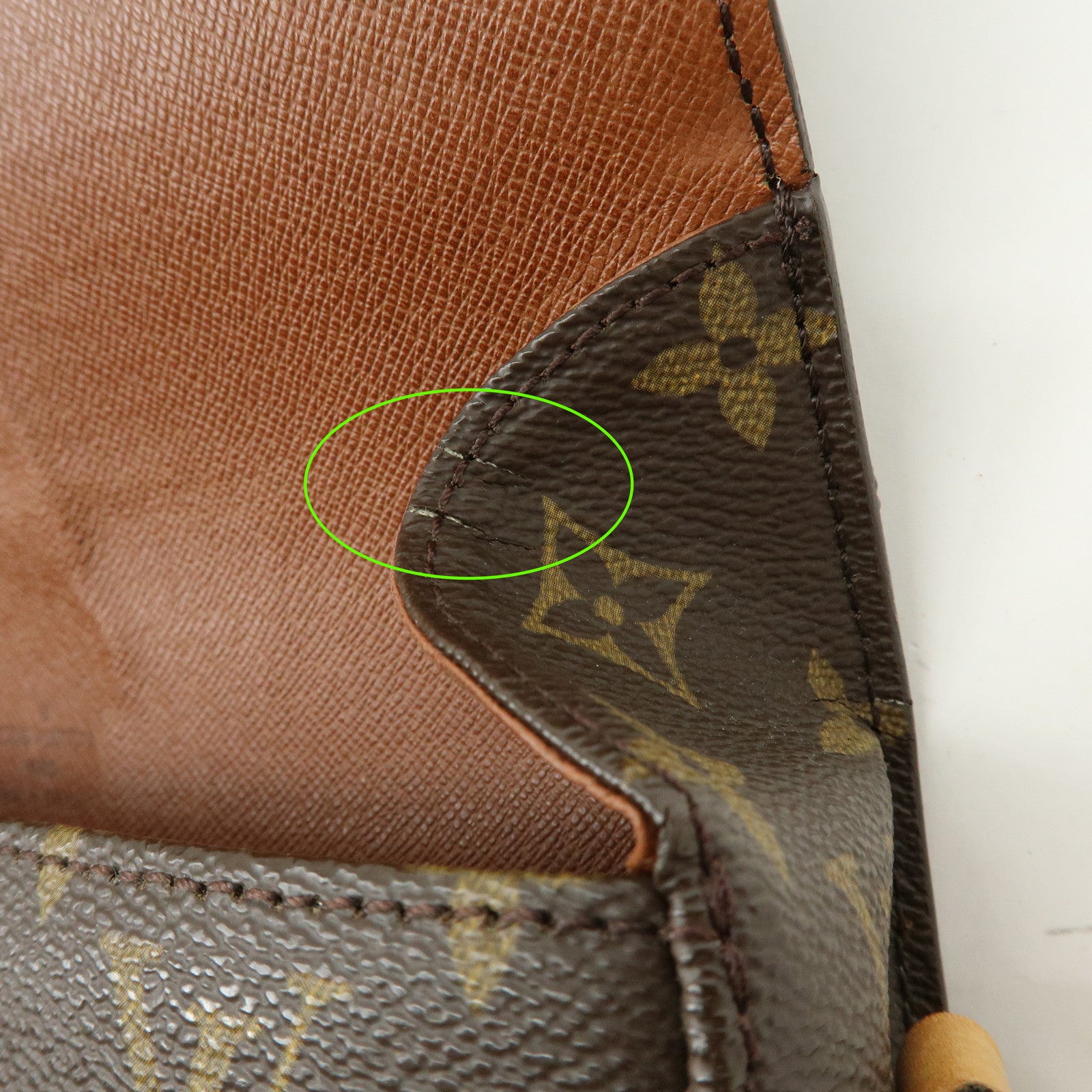 Louis Vuitton Monogram Saint Cloud GM Shoulder Bag Brown M51242